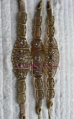 Ceinture métallique - bronze clair pour vos tenues simples ou traditionnelles 🇲🇦✨