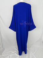 Gandoura marocaine simple couleur unie - modèle Mia