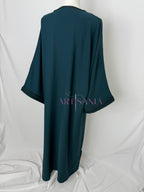 Gandoura marocaine simple couleur unie - modèle Mia