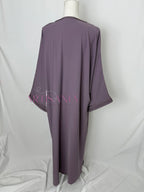 Gandoura marocaine simple couleur unie - modèle Mia