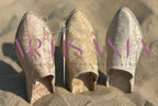 Babouches marocaines plates simples - modèle Farah