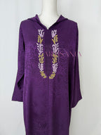 Jellaba une pièce randa + perles - modèle Najia ✨