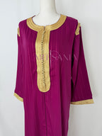 Caftan marocain idéal pour les fêtes de l’Aïd - modèle Kenza ✨