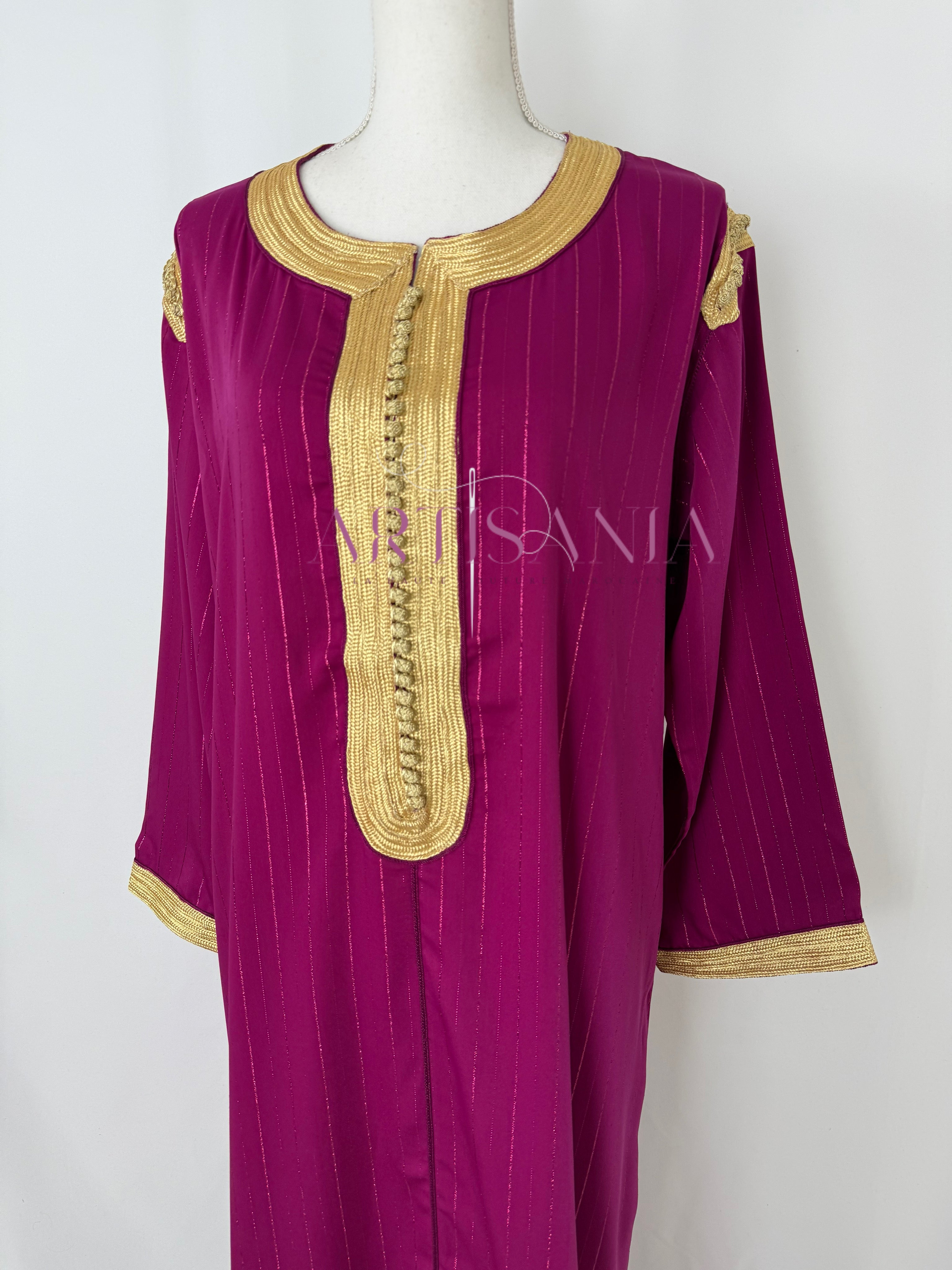 Caftan marocain idéal pour les fêtes de l’Aïd - modèle Kenza ✨