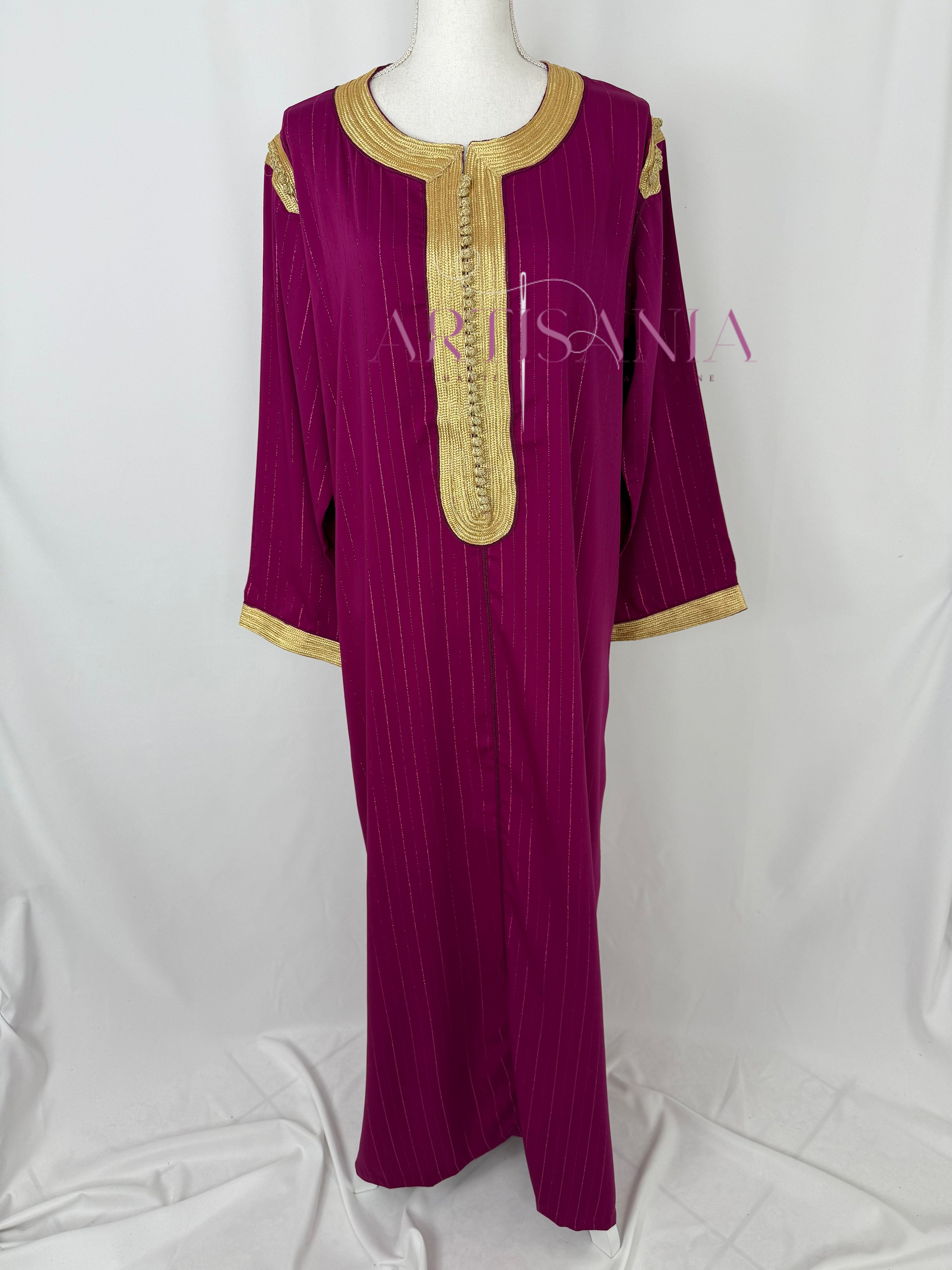 Caftan marocain idéal pour les fêtes de l’Aïd - modèle Kenza ✨