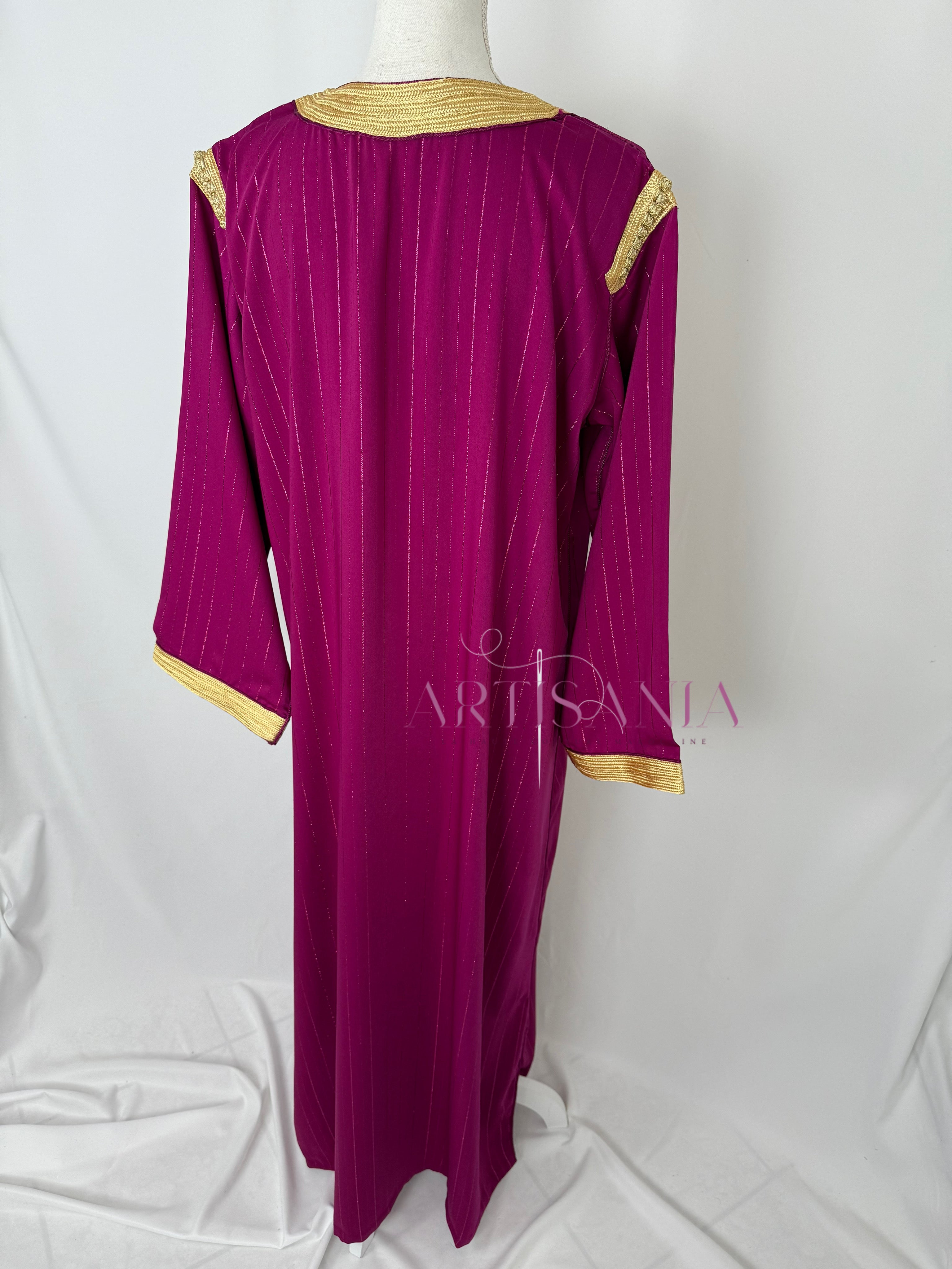 Caftan marocain idéal pour les fêtes de l’Aïd - modèle Kenza ✨