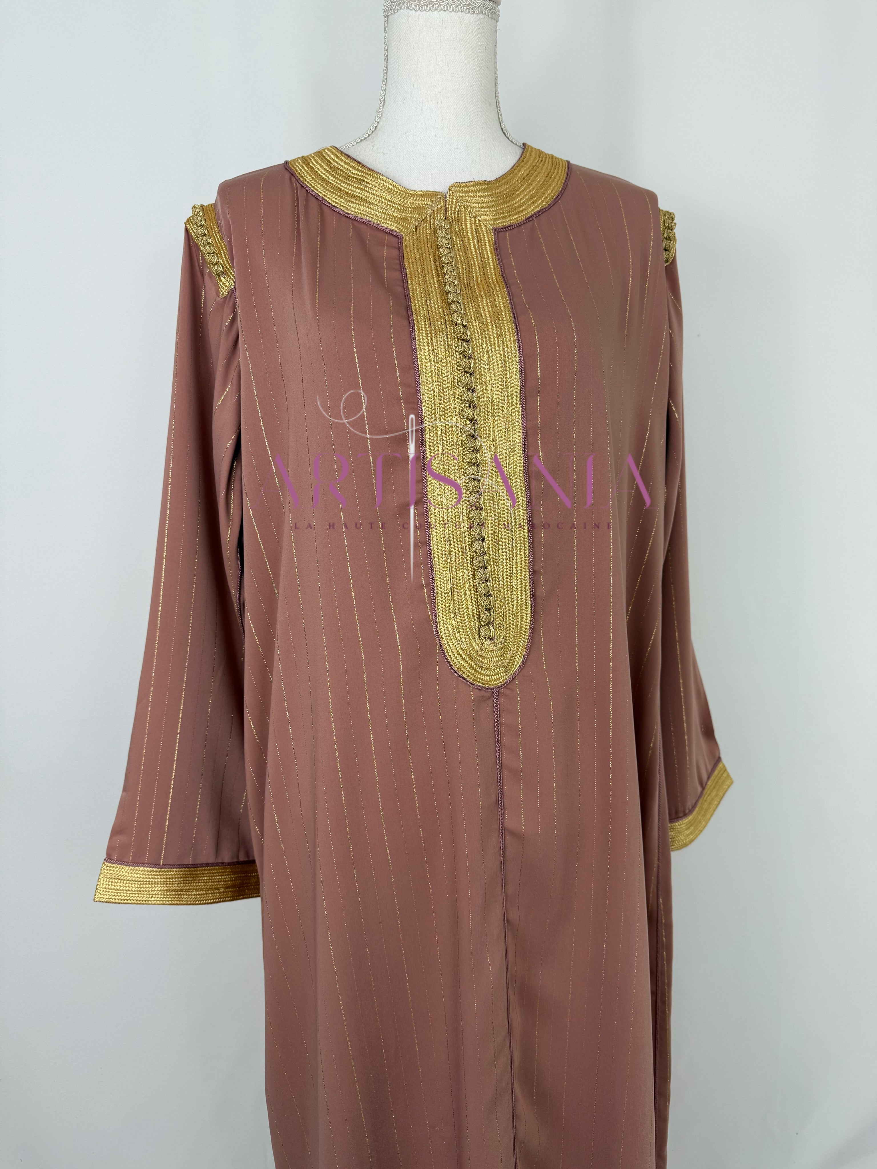 Caftan marocain idéal pour les fêtes de l’Aïd - modèle Kenza ✨