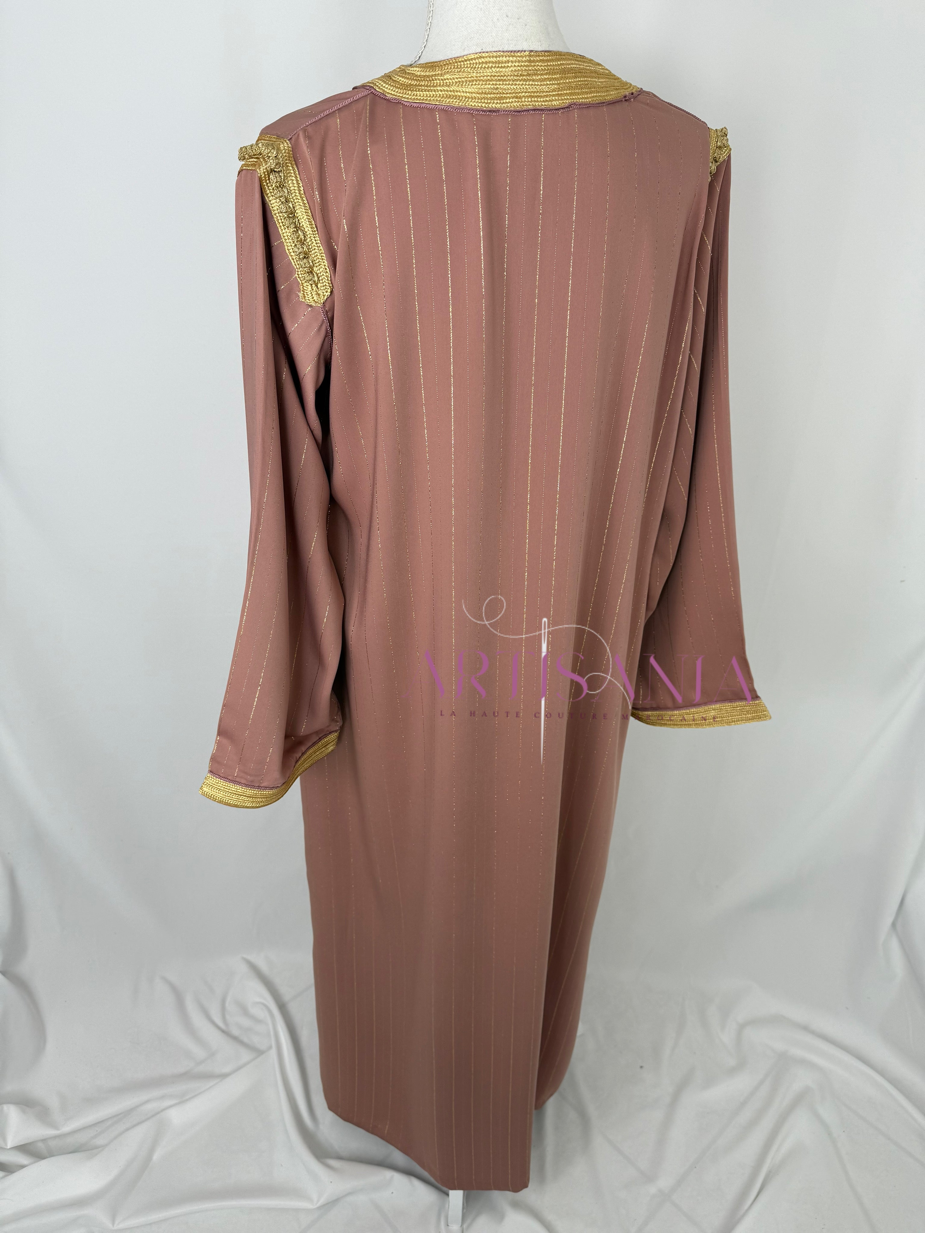 Caftan marocain idéal pour les fêtes de l’Aïd - modèle Kenza ✨