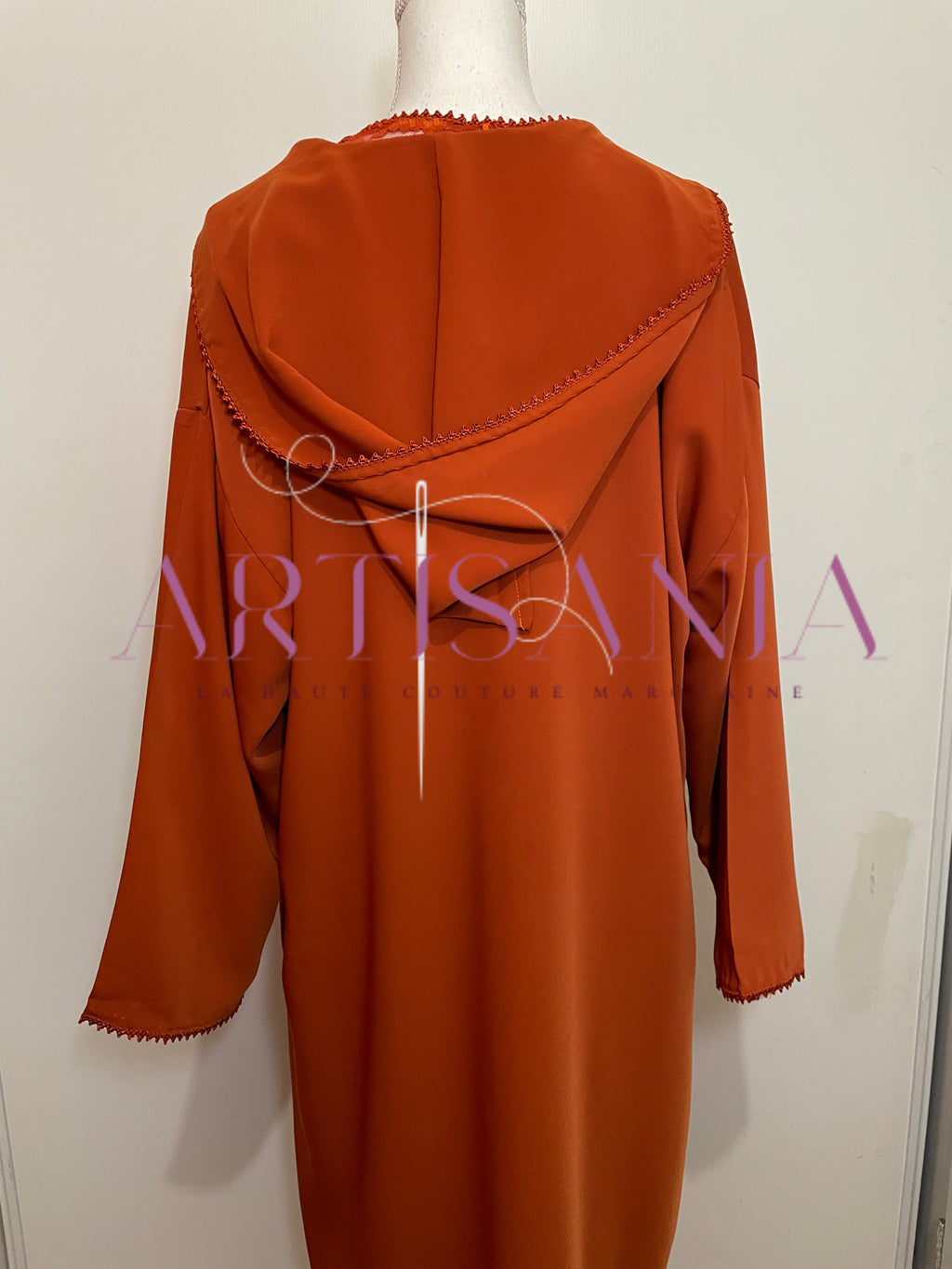 Jellaba marocaine deux pièce dentelle - modèle Radja