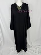 Jellaba marocaine deux pièces - motifs léopards 🐆✨