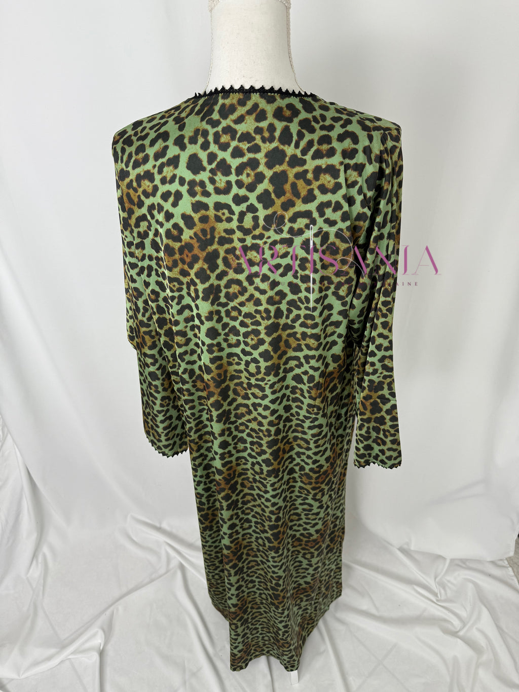 Jellaba marocaine deux pièces - motifs léopards 🐆✨