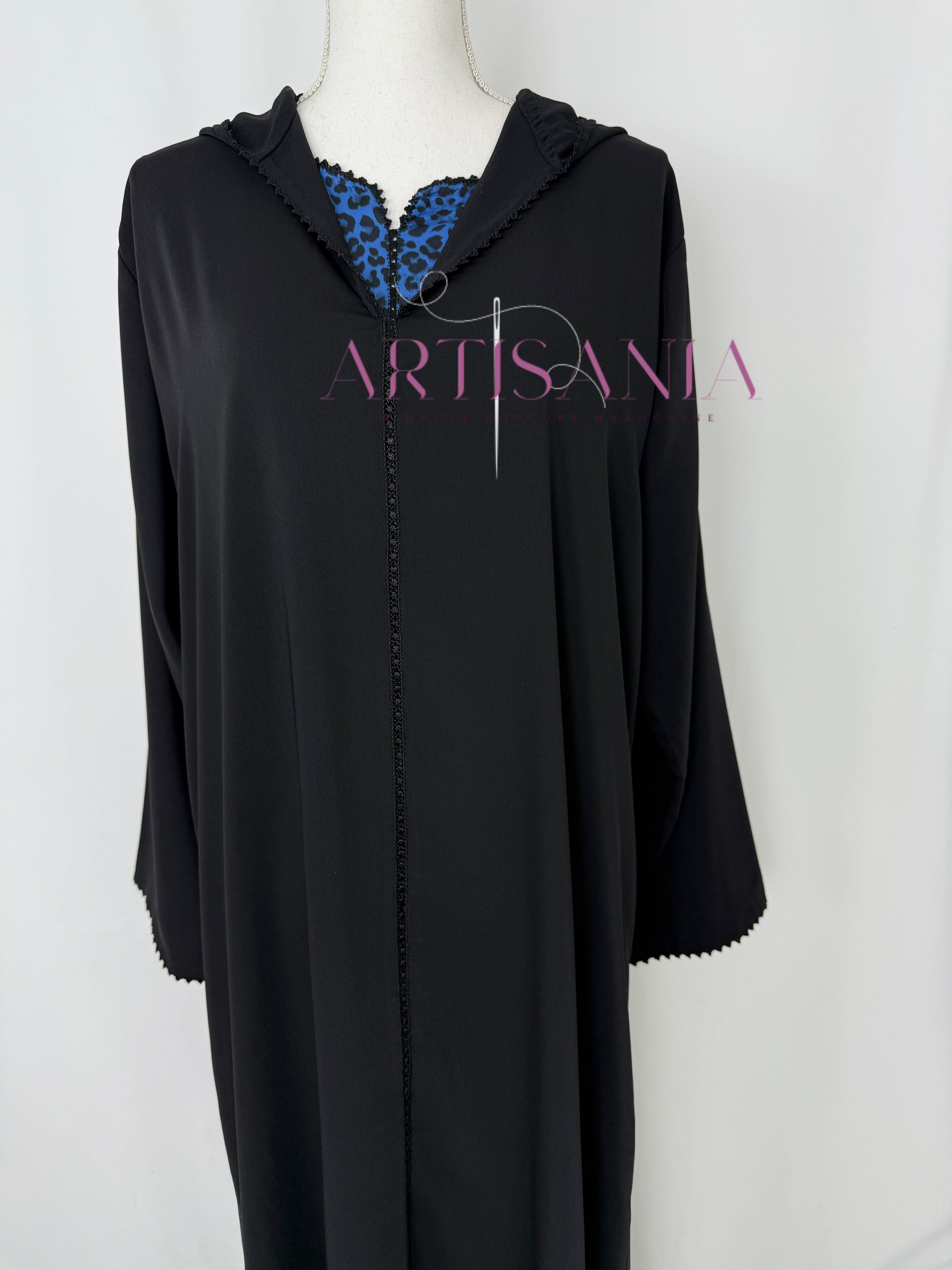 Jellaba marocaine deux pièces - motifs léopards 🐆✨