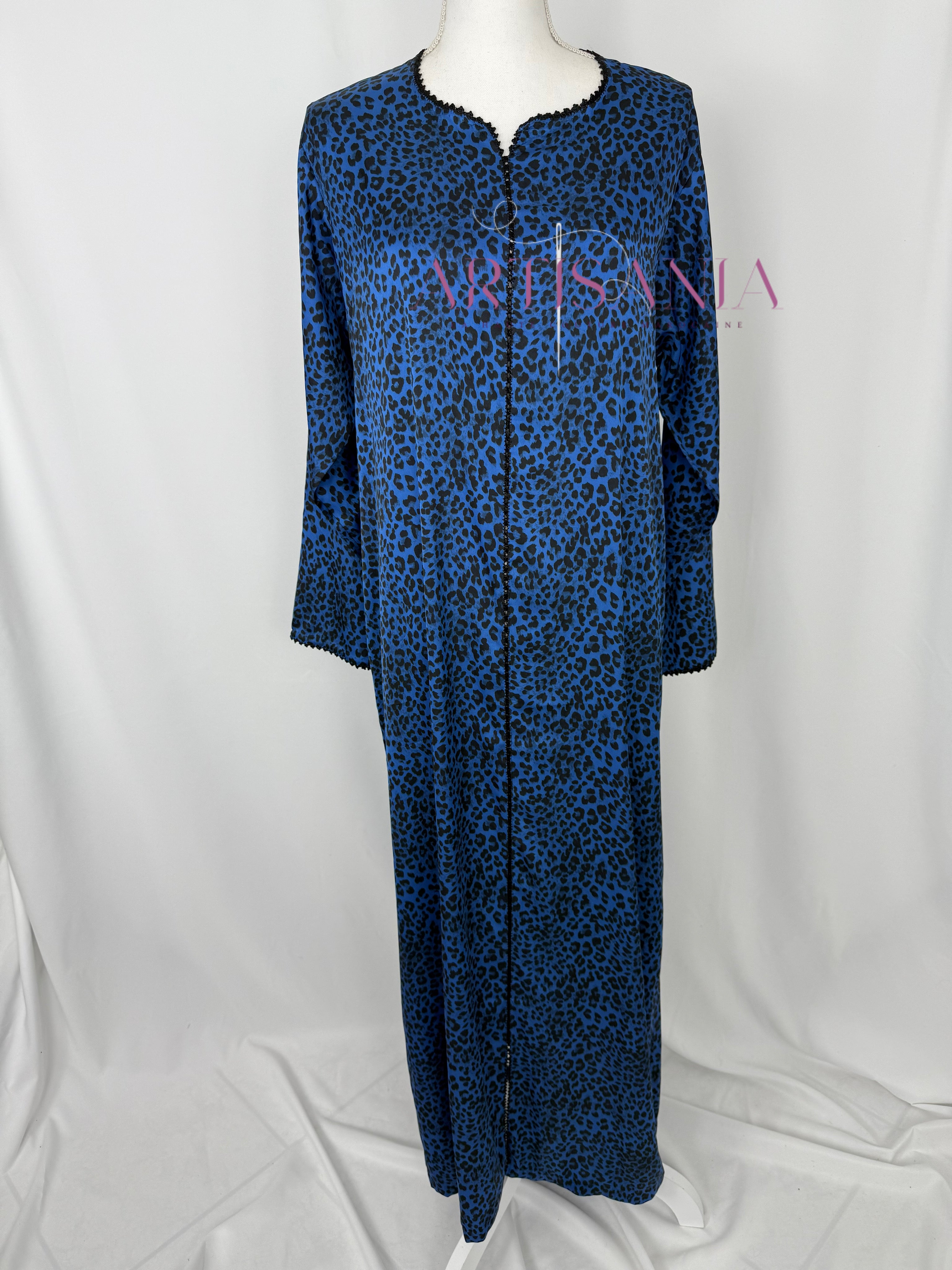 Jellaba marocaine deux pièces - motifs léopards 🐆✨