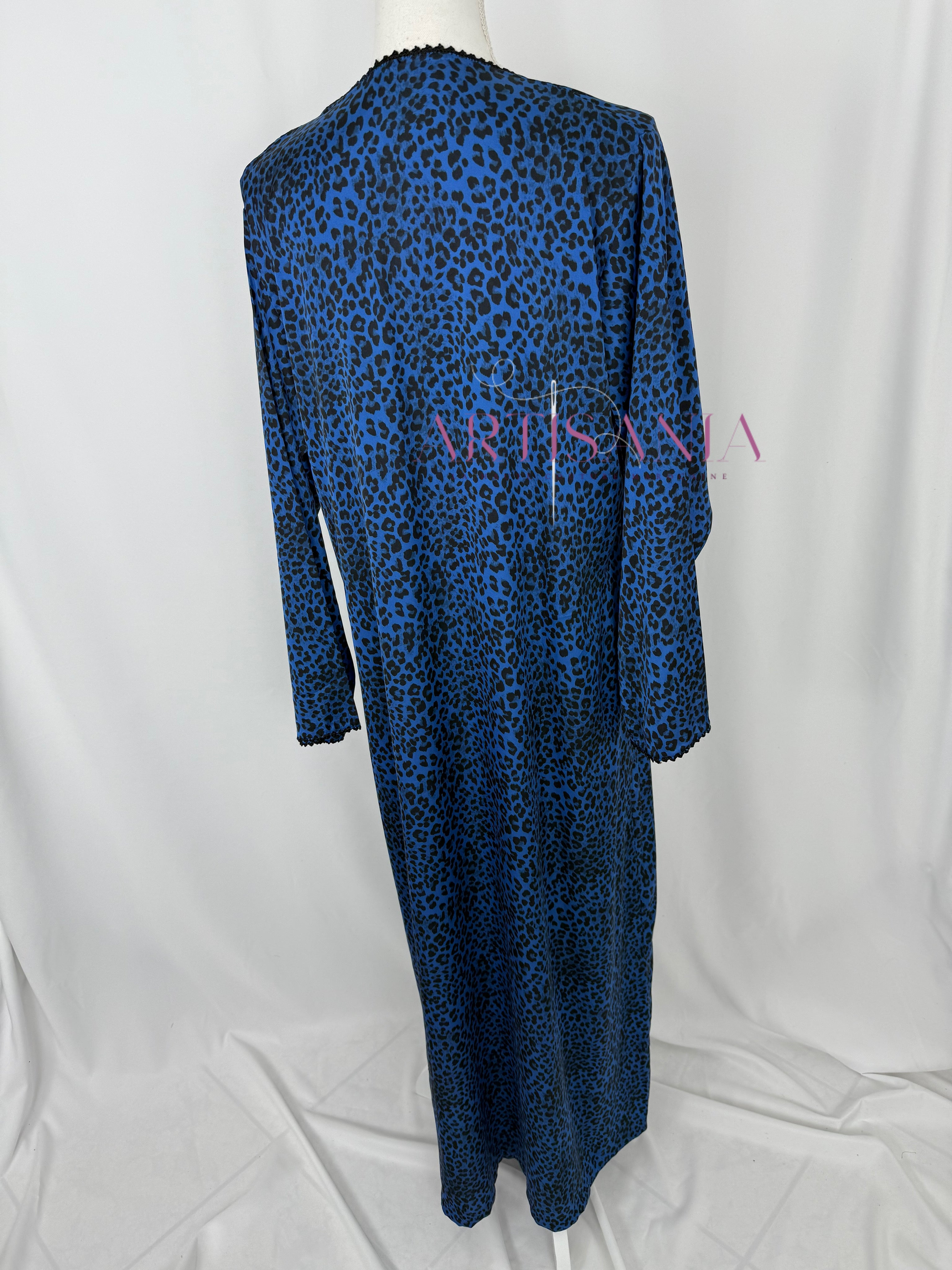 Jellaba marocaine deux pièces - motifs léopards 🐆✨