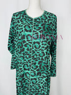 Jellaba marocaine deux pièces - motifs léopards 🐆✨