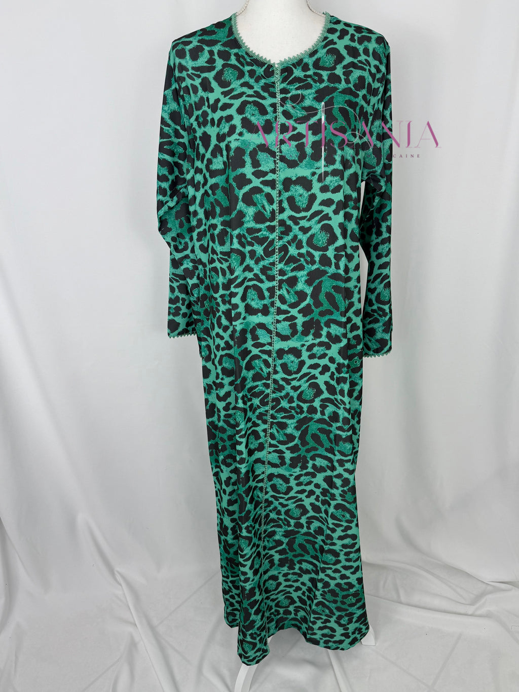 Jellaba marocaine deux pièces - motifs léopards 🐆✨