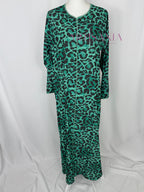 Jellaba marocaine deux pièces - motifs léopards 🐆✨