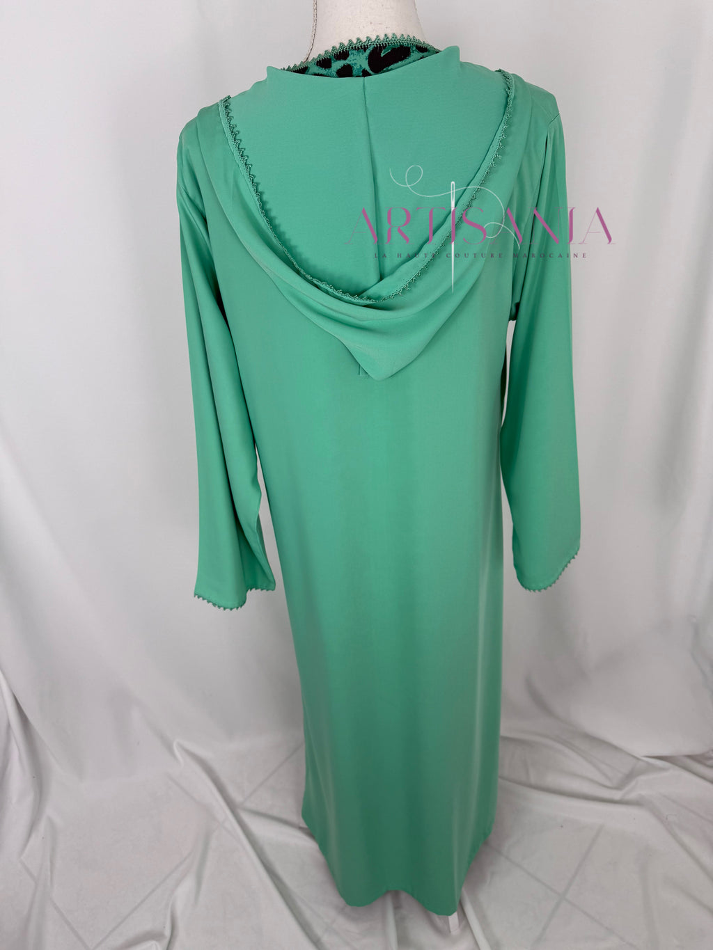 Jellaba marocaine deux pièces - motifs léopards 🐆✨