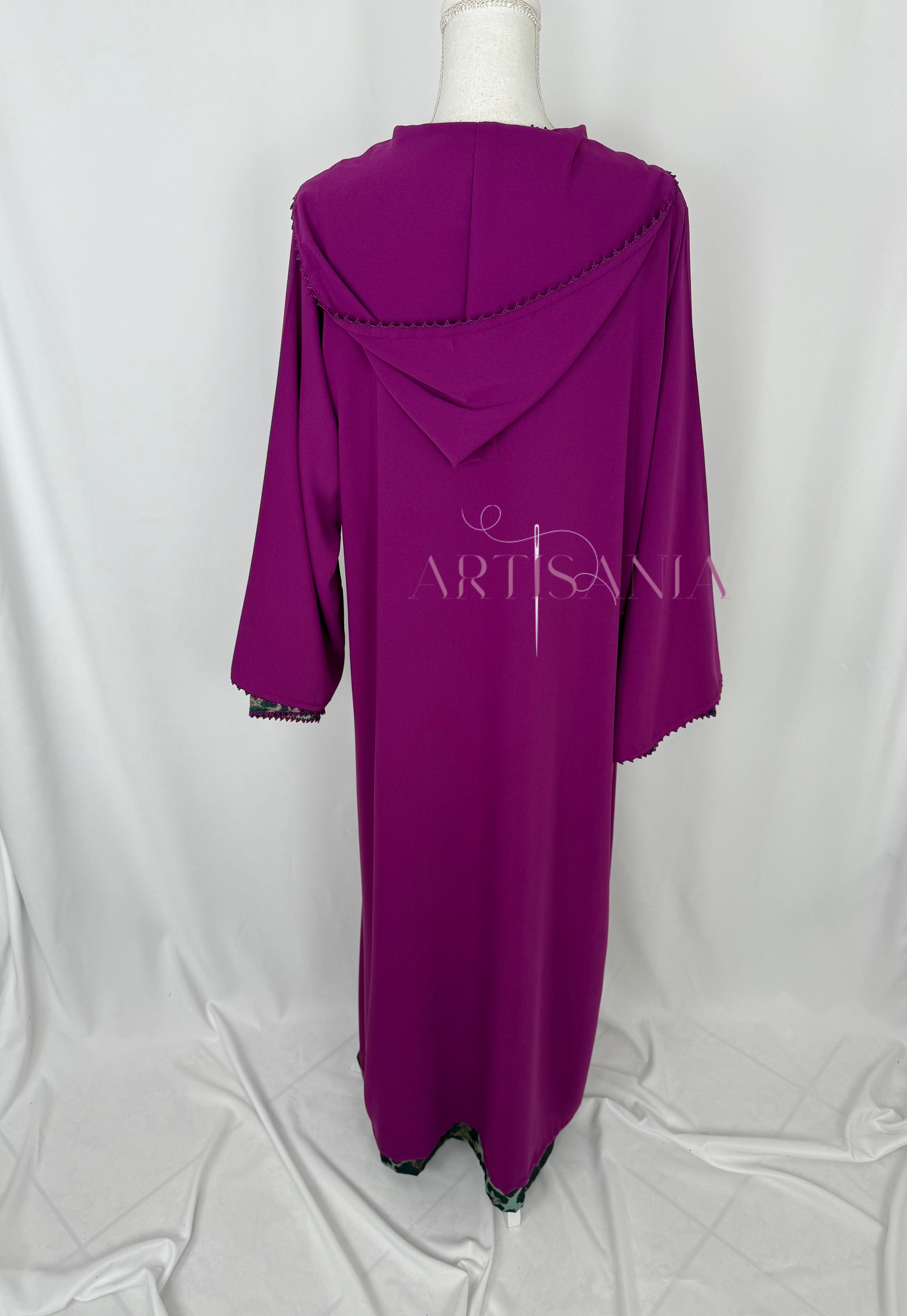 Jellaba marocaine deux pièces - motifs léopards 🐆✨