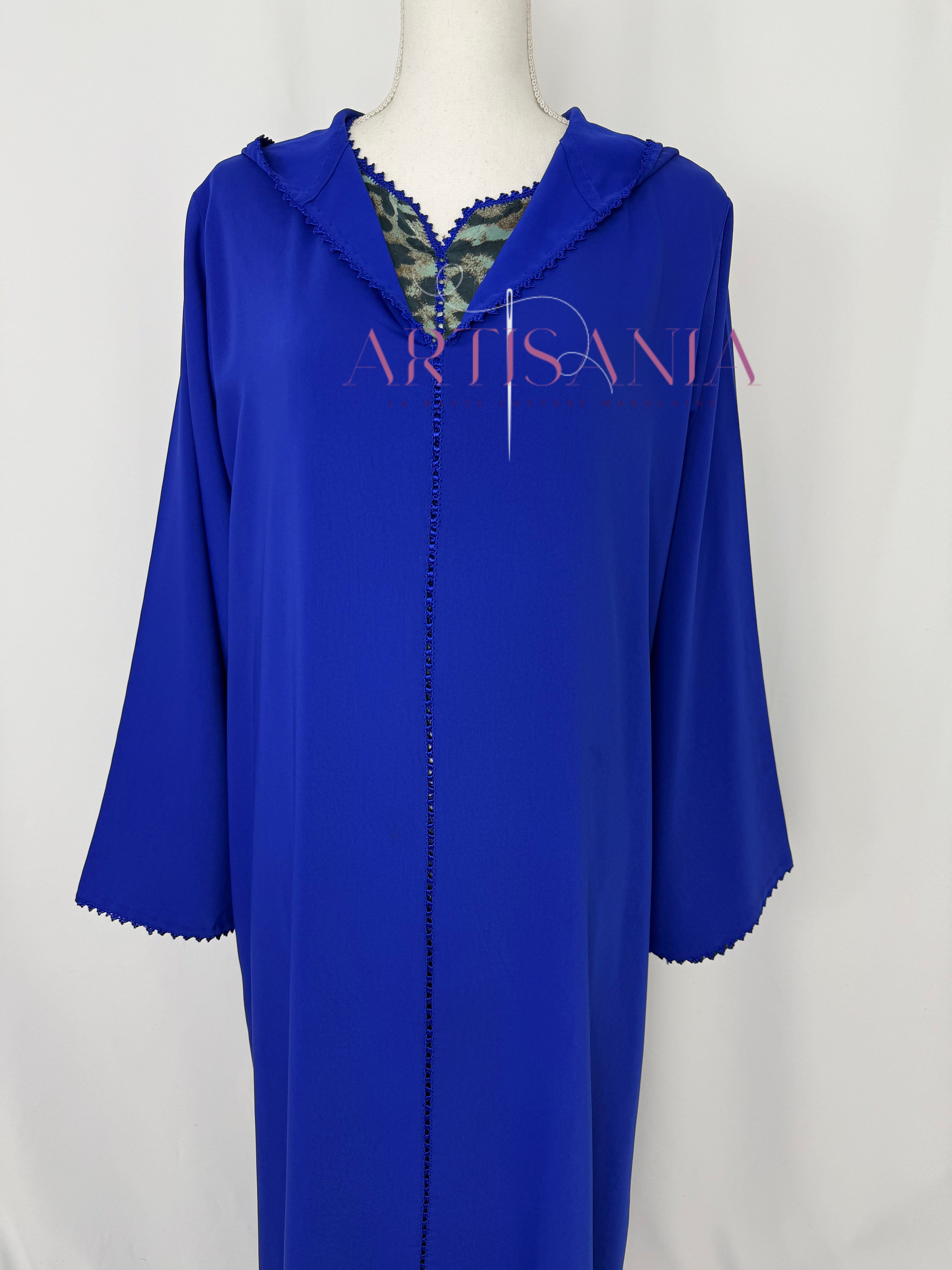 Jellaba marocaine deux pièces - motifs léopards 🐆✨