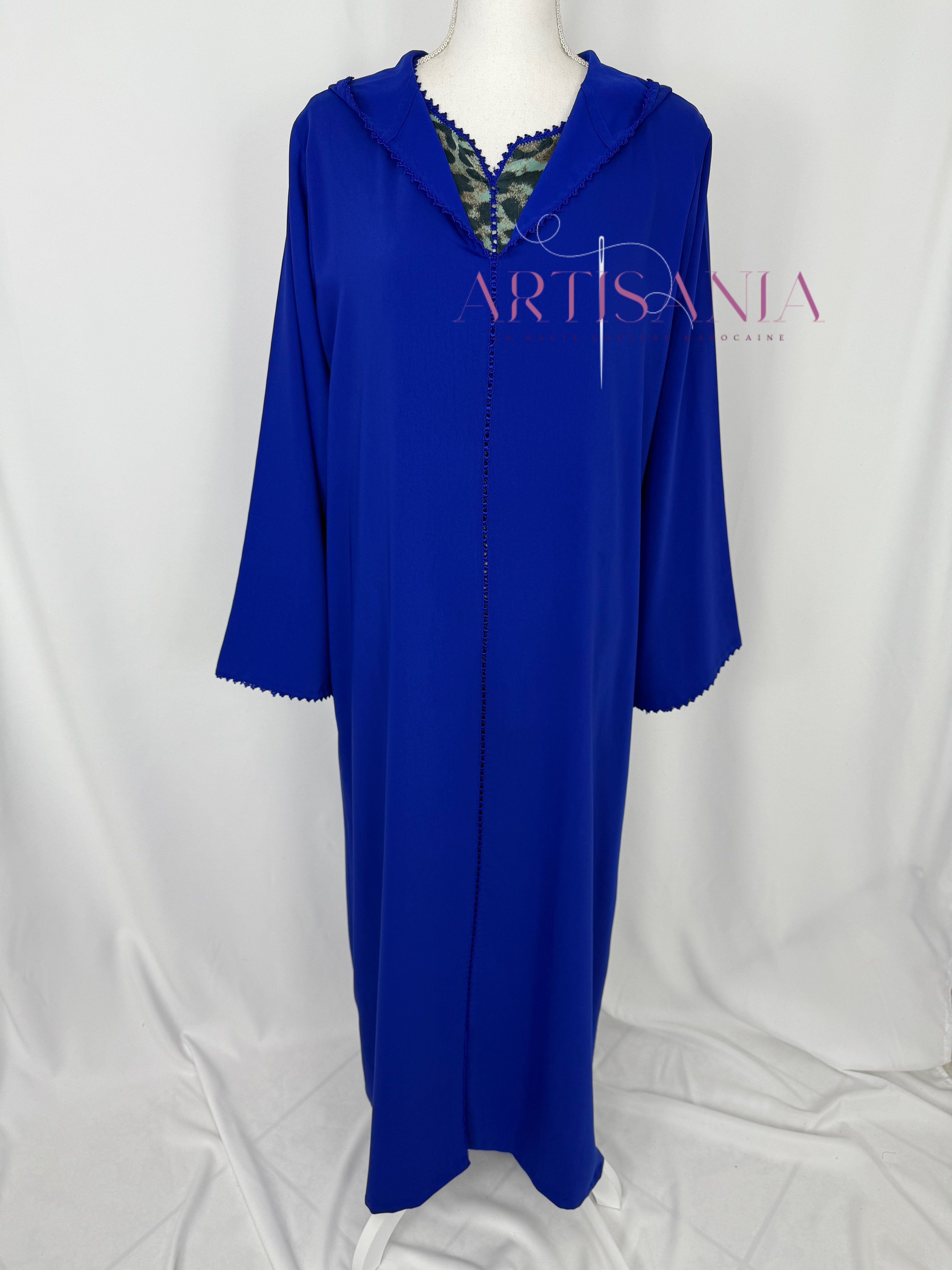 Jellaba marocaine deux pièces - motifs léopards 🐆✨