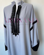 Gandoura marocaine petit prix - modèle Ambre