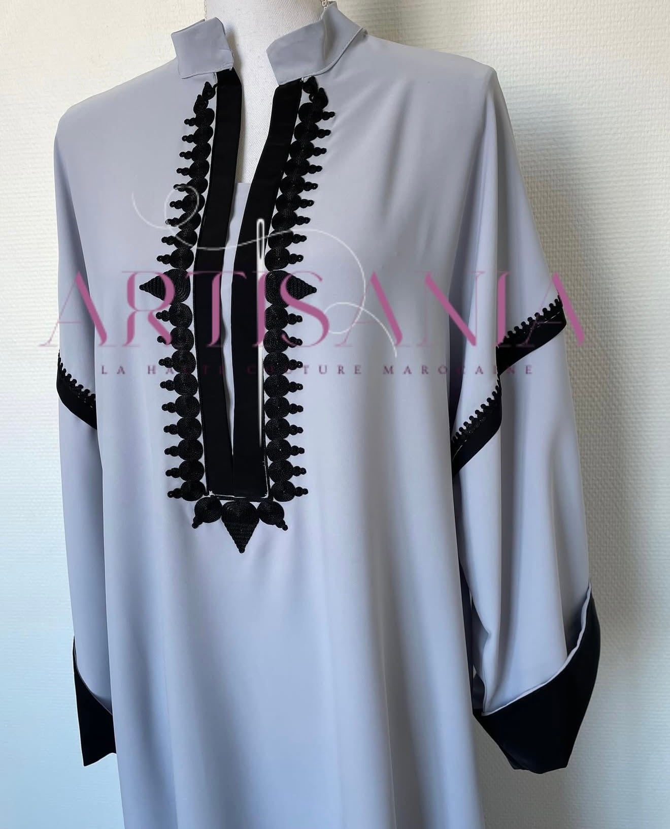 Gandoura marocaine petit prix - modèle Ambre