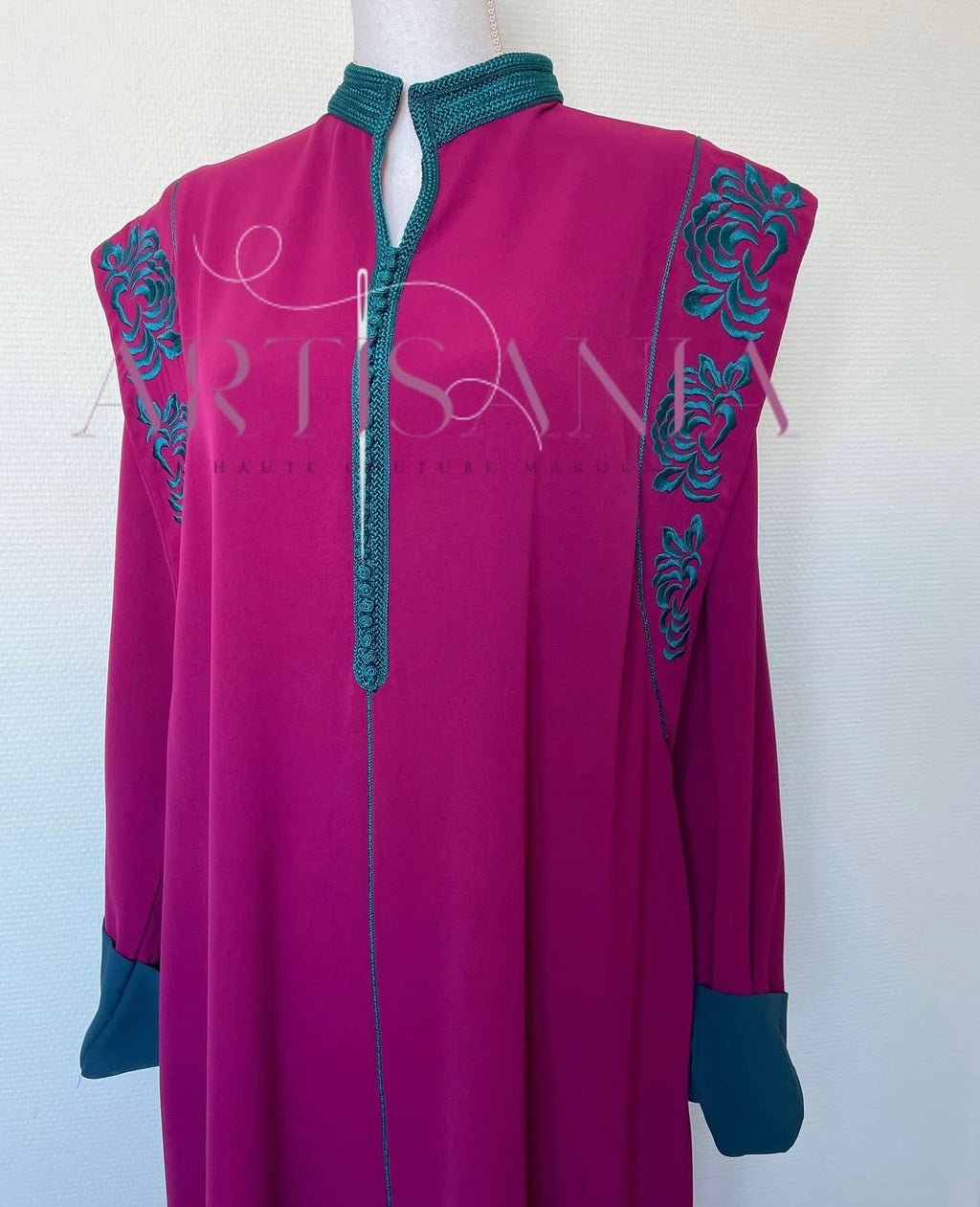 Gandoura marocaine - modèle Fouzia 🌹✨