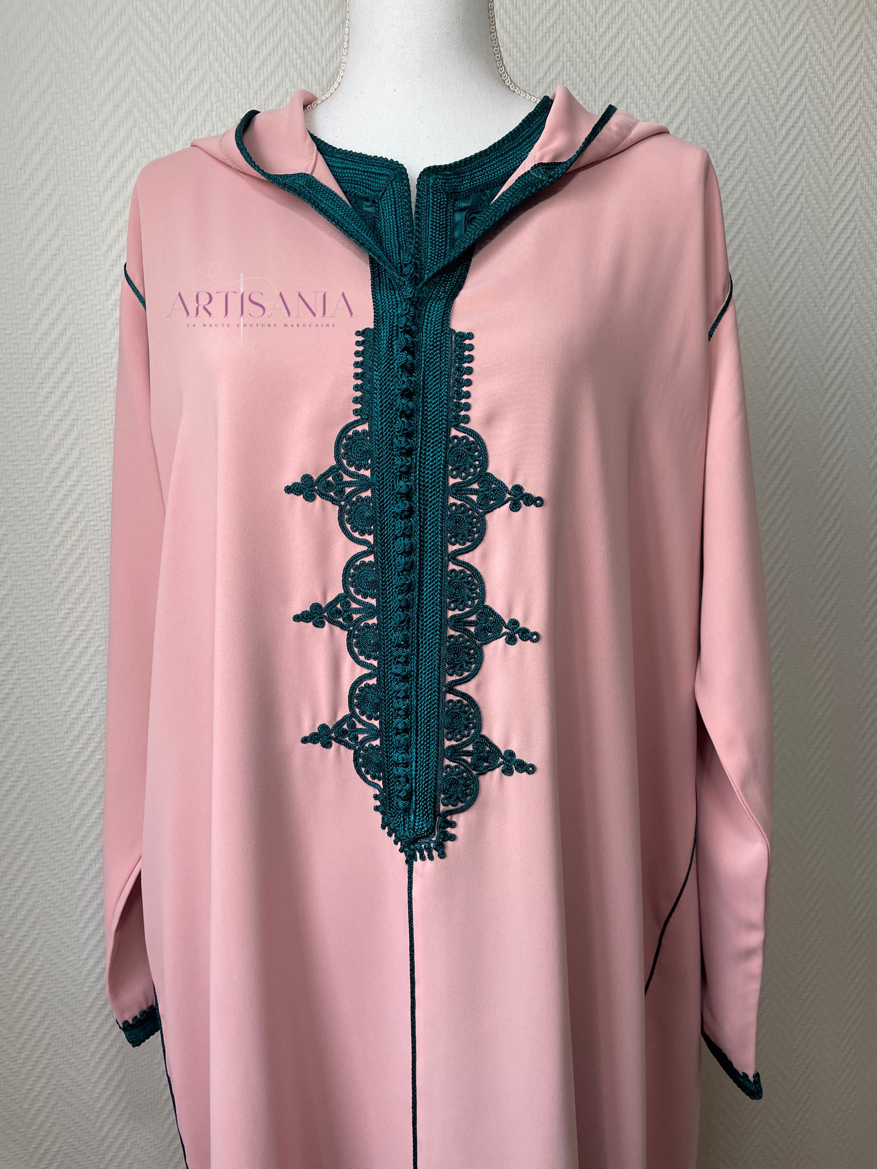 Jellaba marocaine deux pièces - modèle Sara