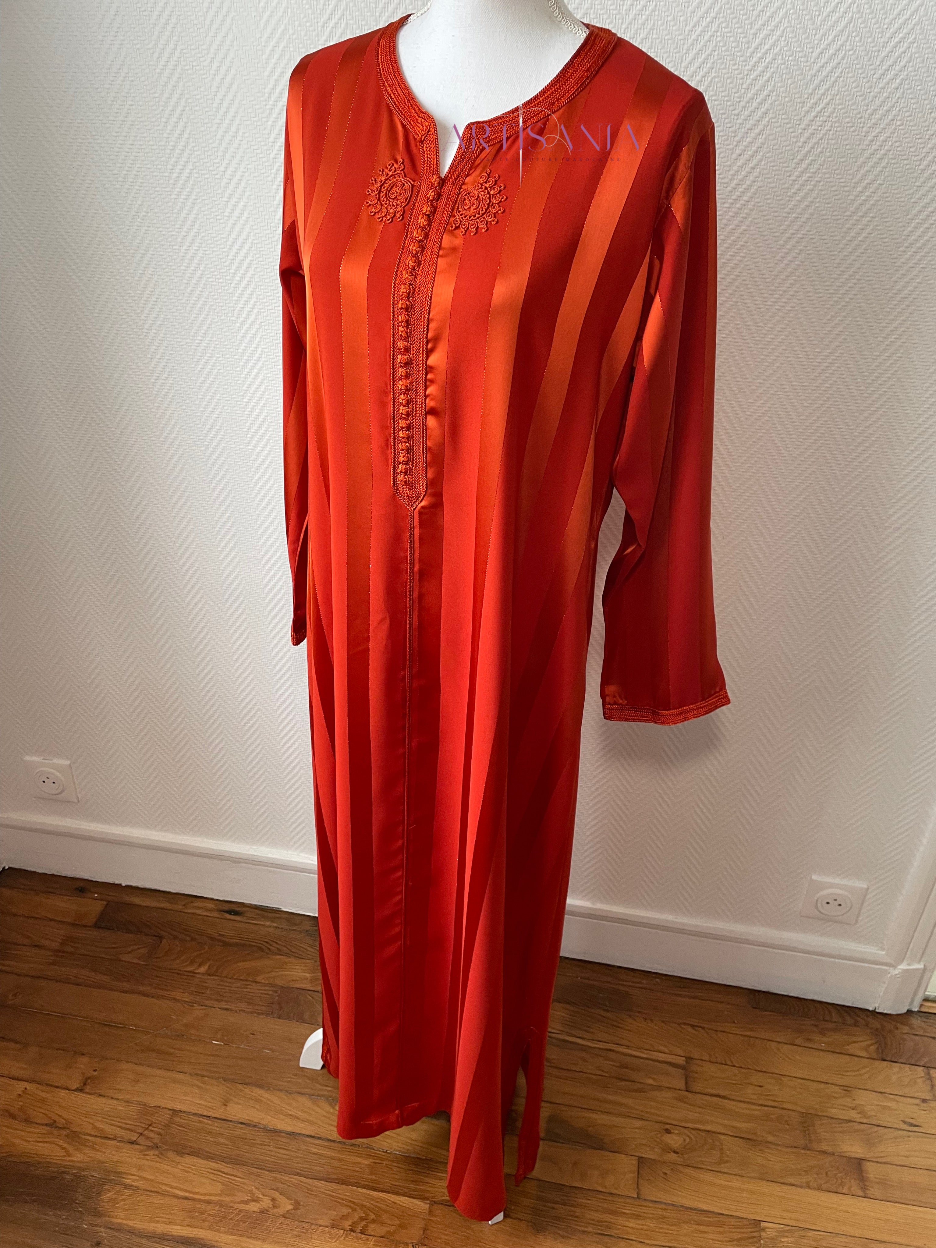 Jellaba marocaine deux pièces - modèle Sara