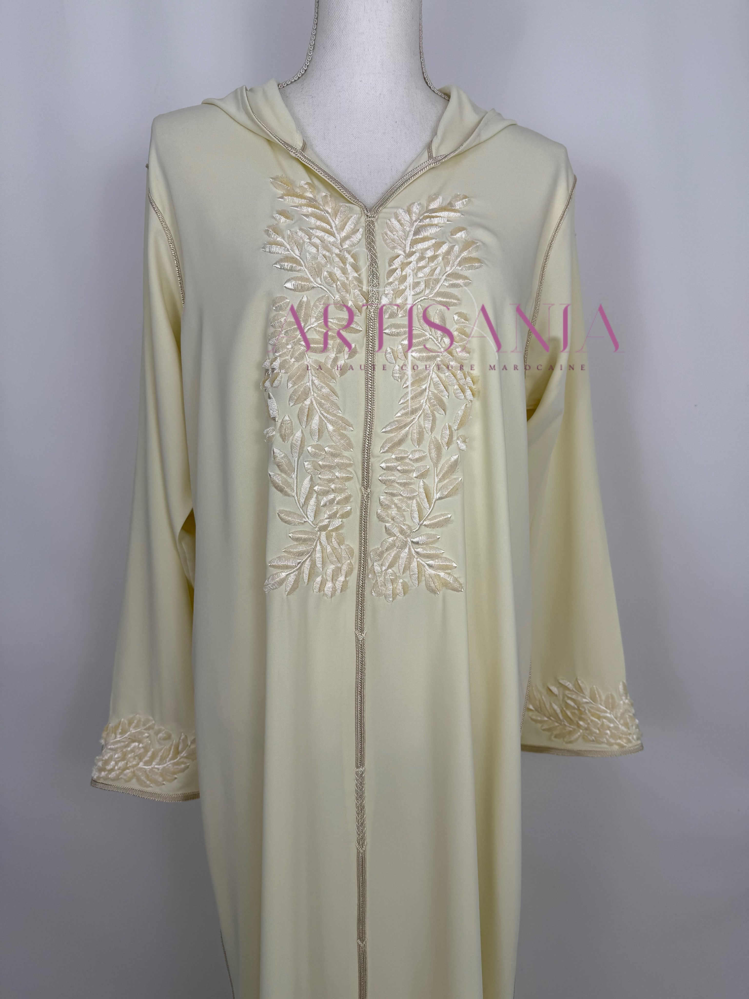 Jellaba marocaine une pièce - modèle Gabrielle 🪡