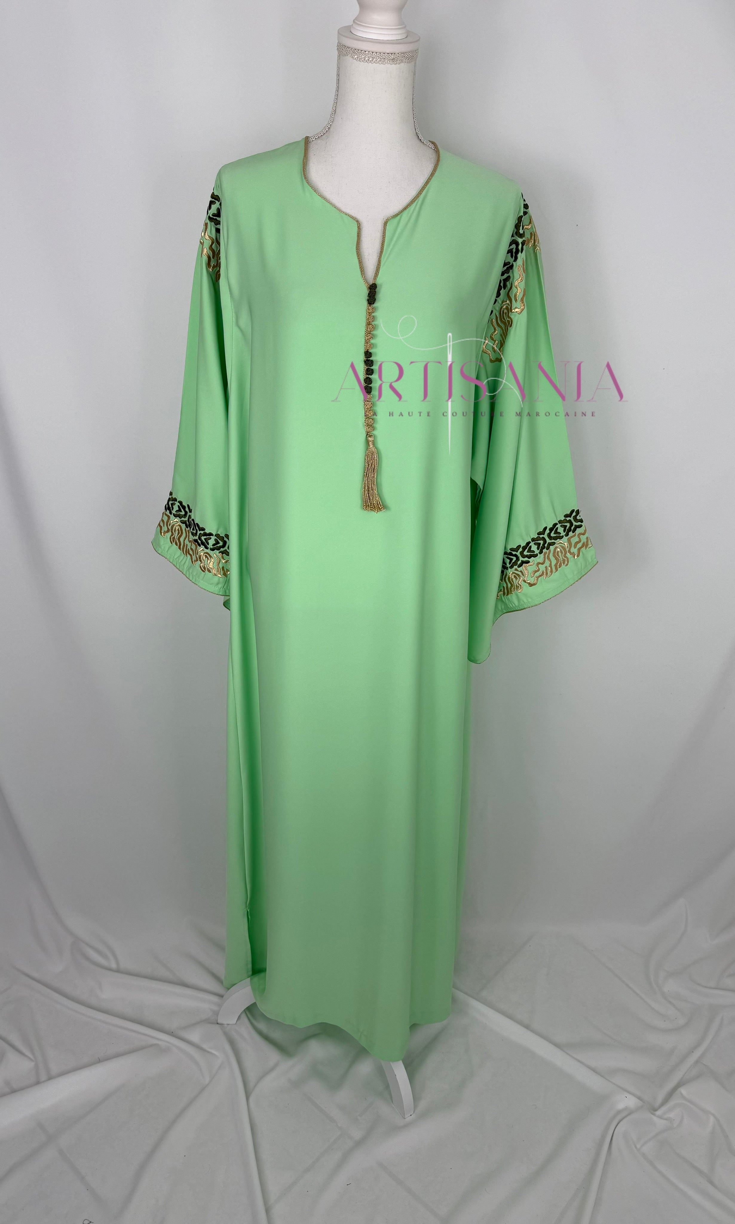 Gandoura marocaine idéale pour le ramadan - modèle Safaa ✨