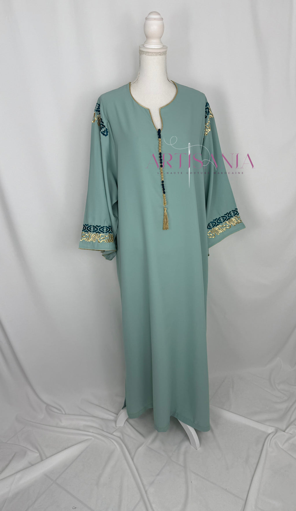 Gandoura marocaine idéale pour le ramadan - modèle Safaa ✨