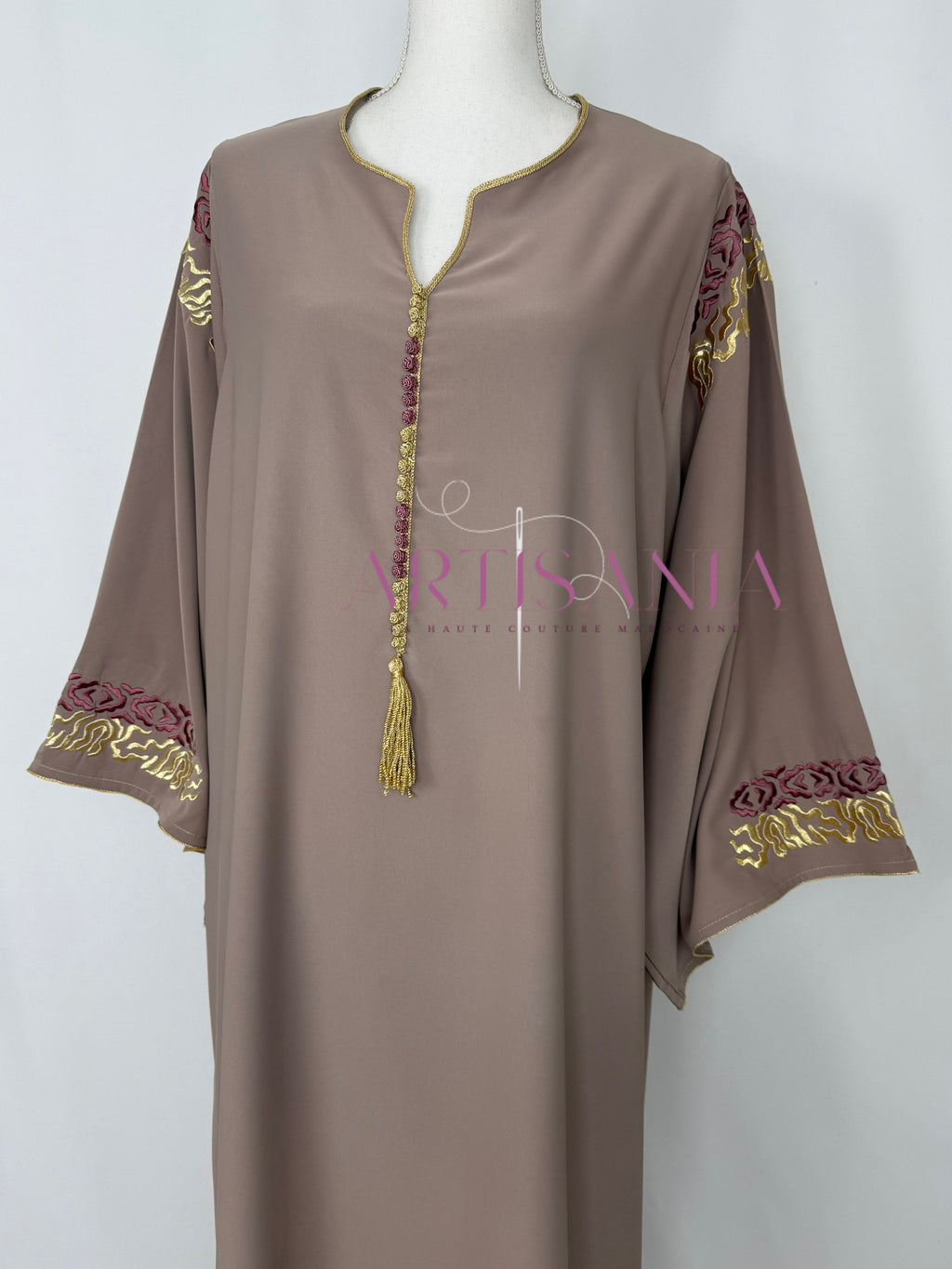 Gandoura marocaine idéale pour le ramadan - modèle Safaa ✨