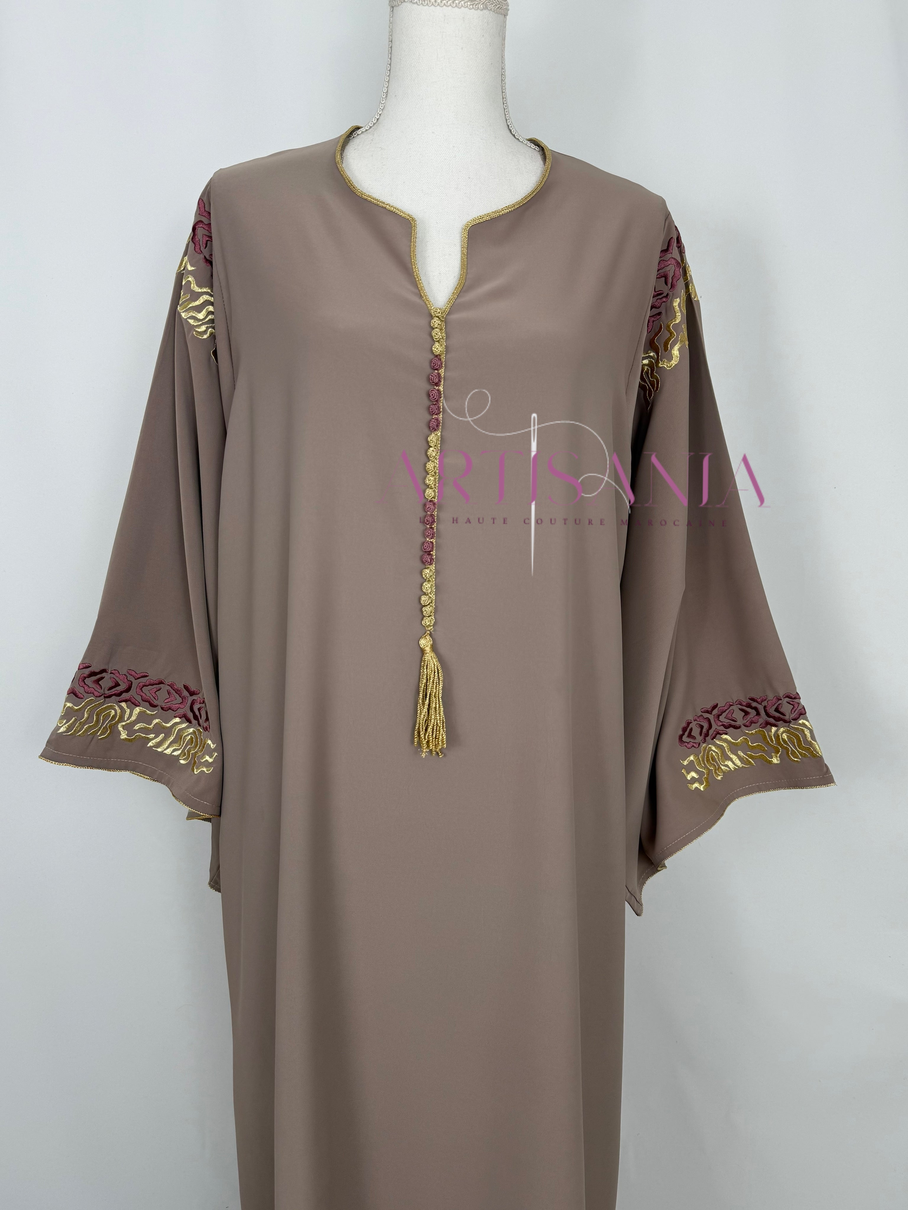 Gandoura marocaine idéale pour le ramadan - modèle Safaa ✨