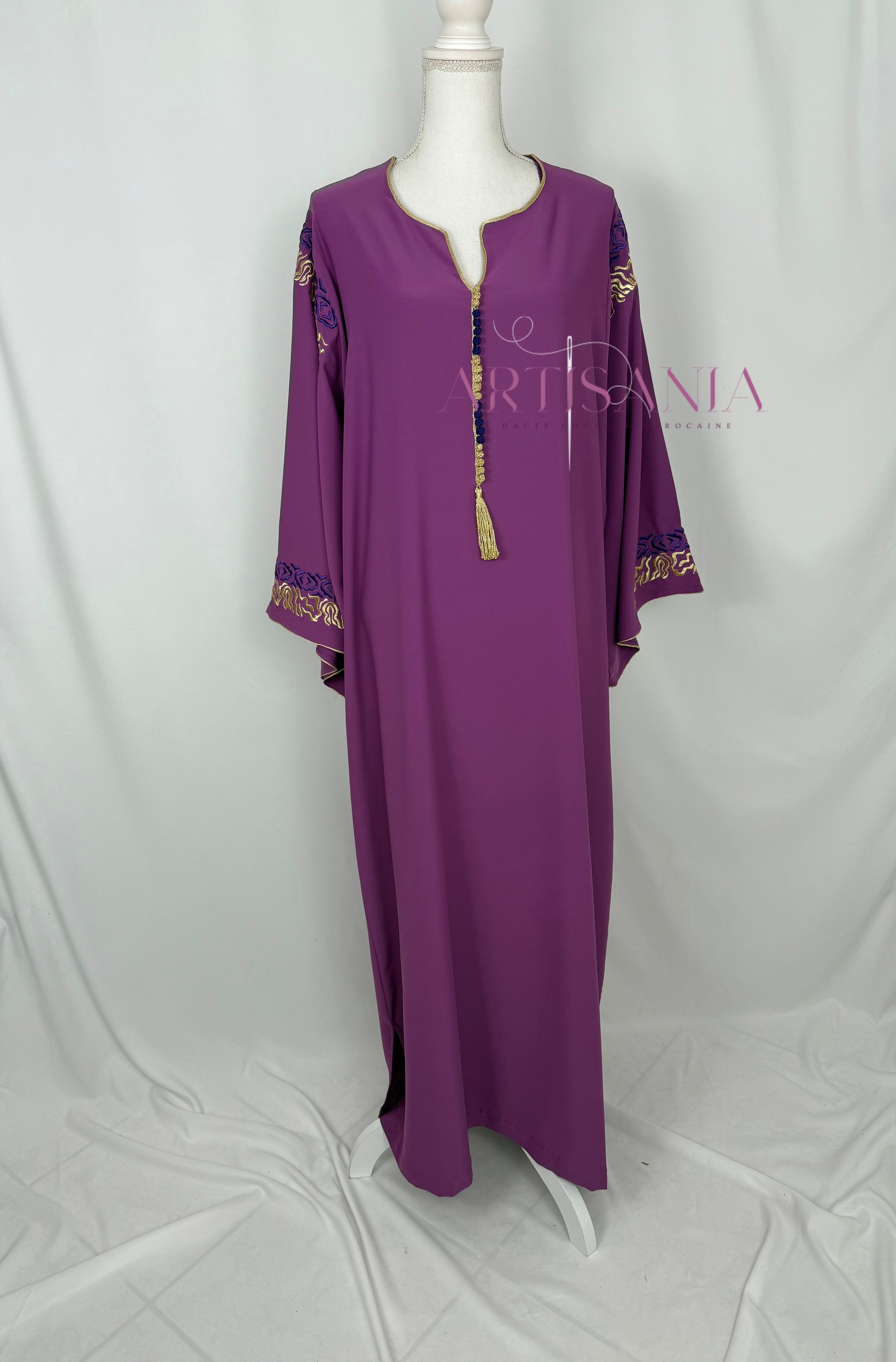 Gandoura marocaine idéale pour le ramadan - modèle Safaa ✨