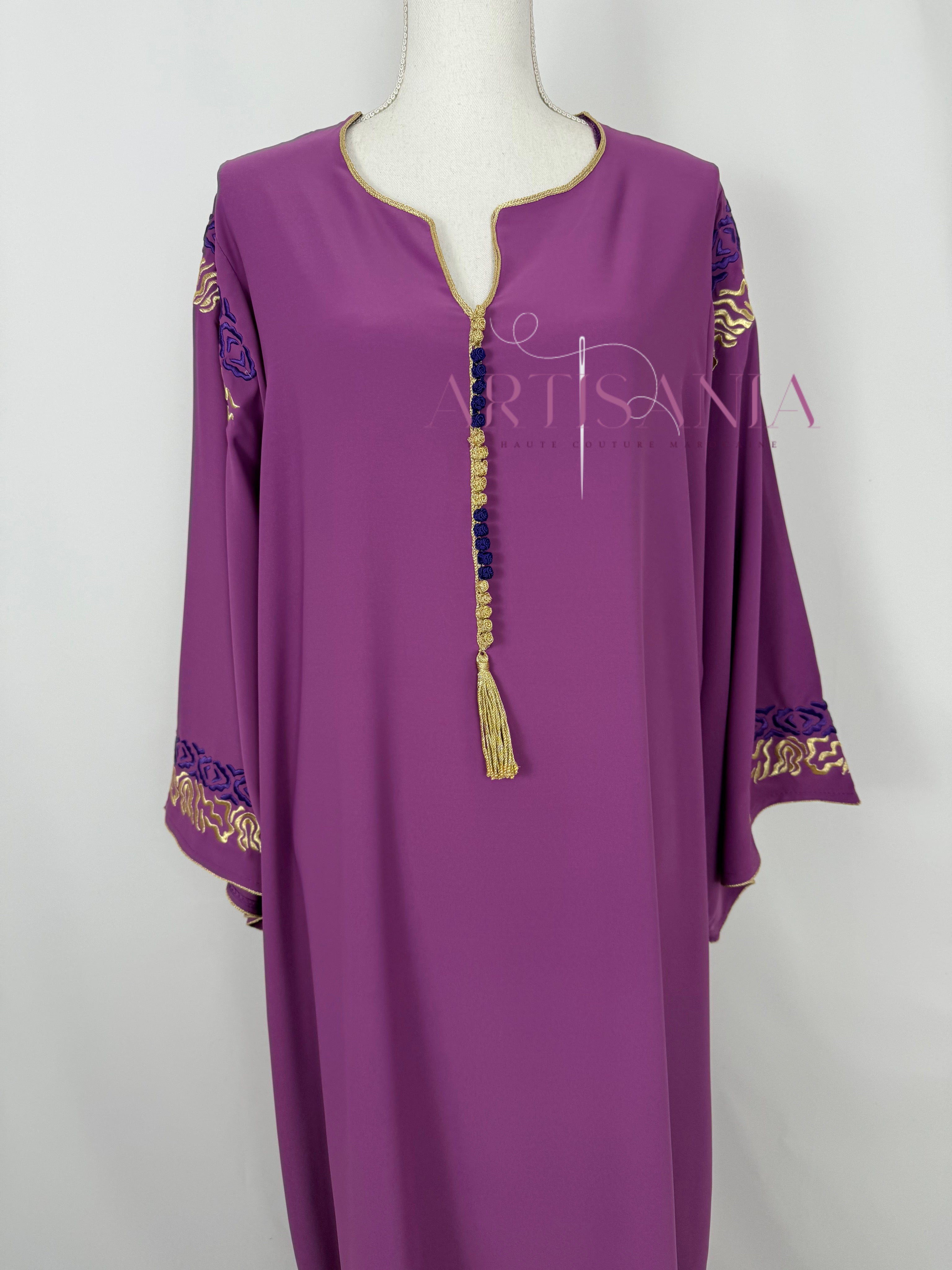 Gandoura marocaine idéale pour le ramadan - modèle Safaa ✨
