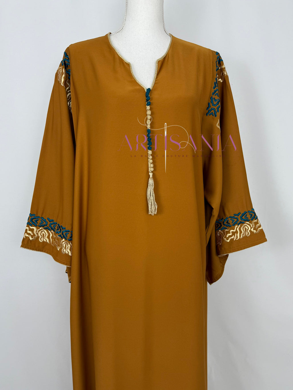 Gandoura marocaine idéale pour le ramadan - modèle Safaa ✨