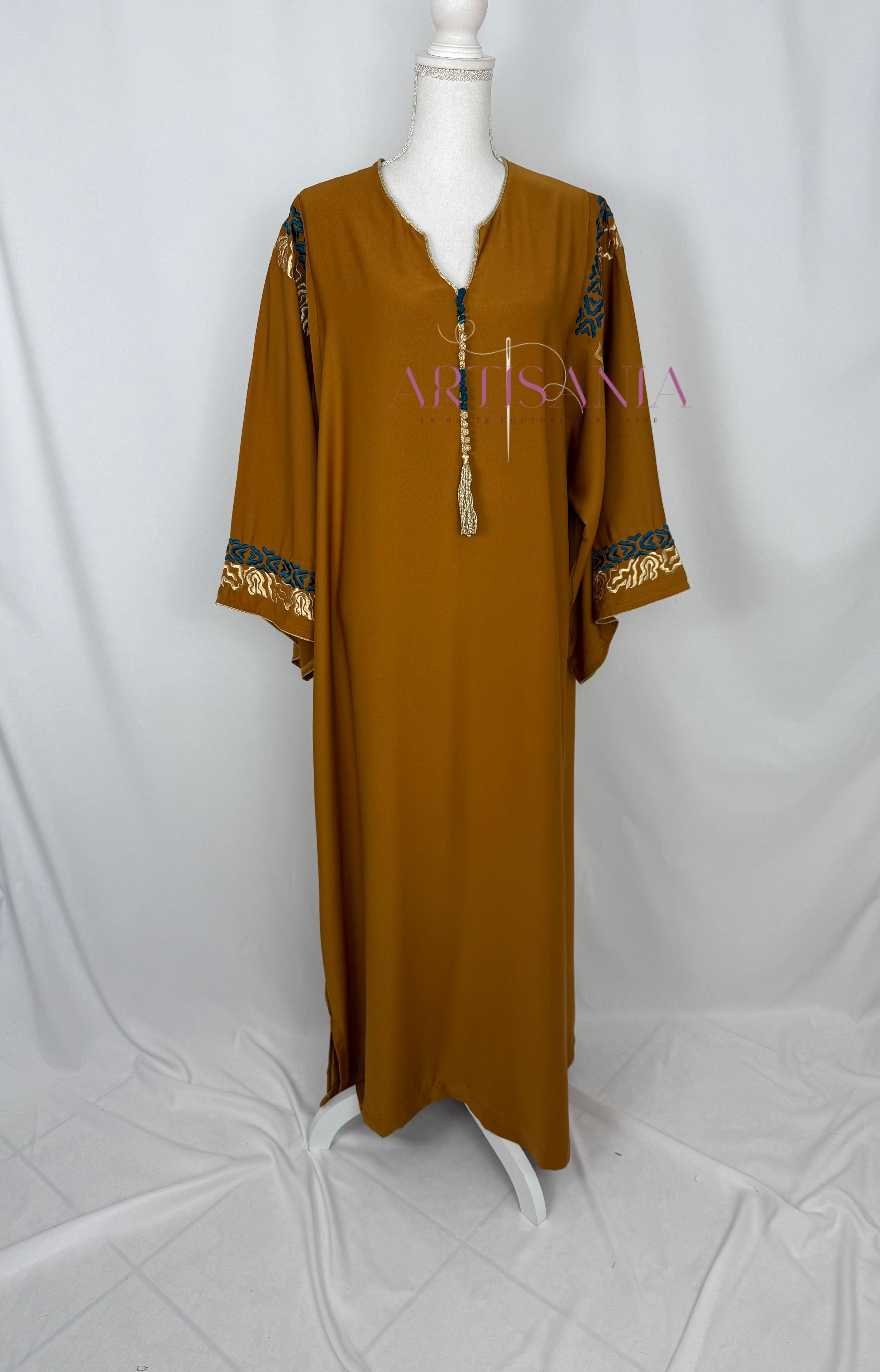 Gandoura marocaine idéale pour le ramadan - modèle Safaa ✨