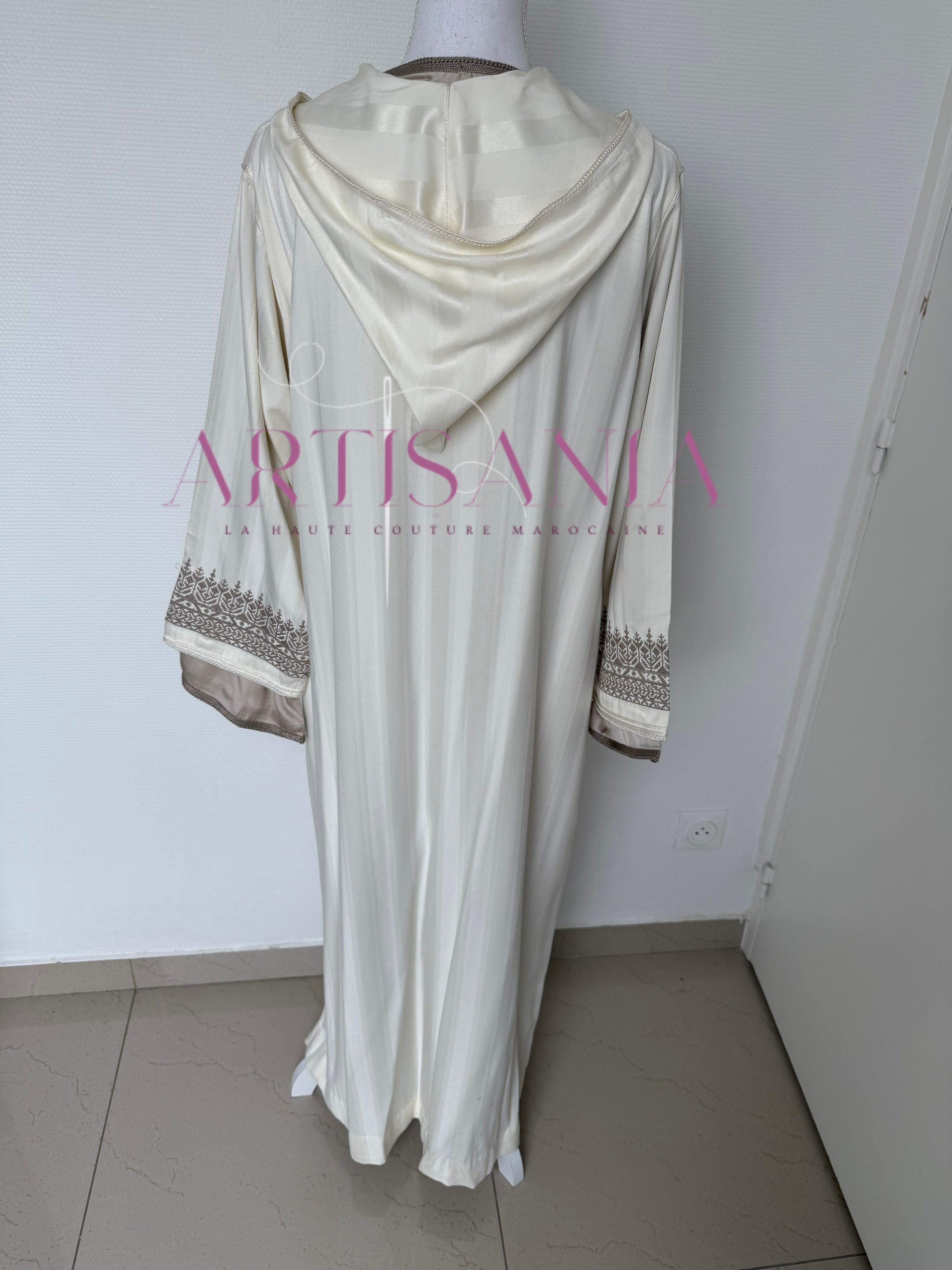 Jelleba marocaine deux pièces - modèle Elya