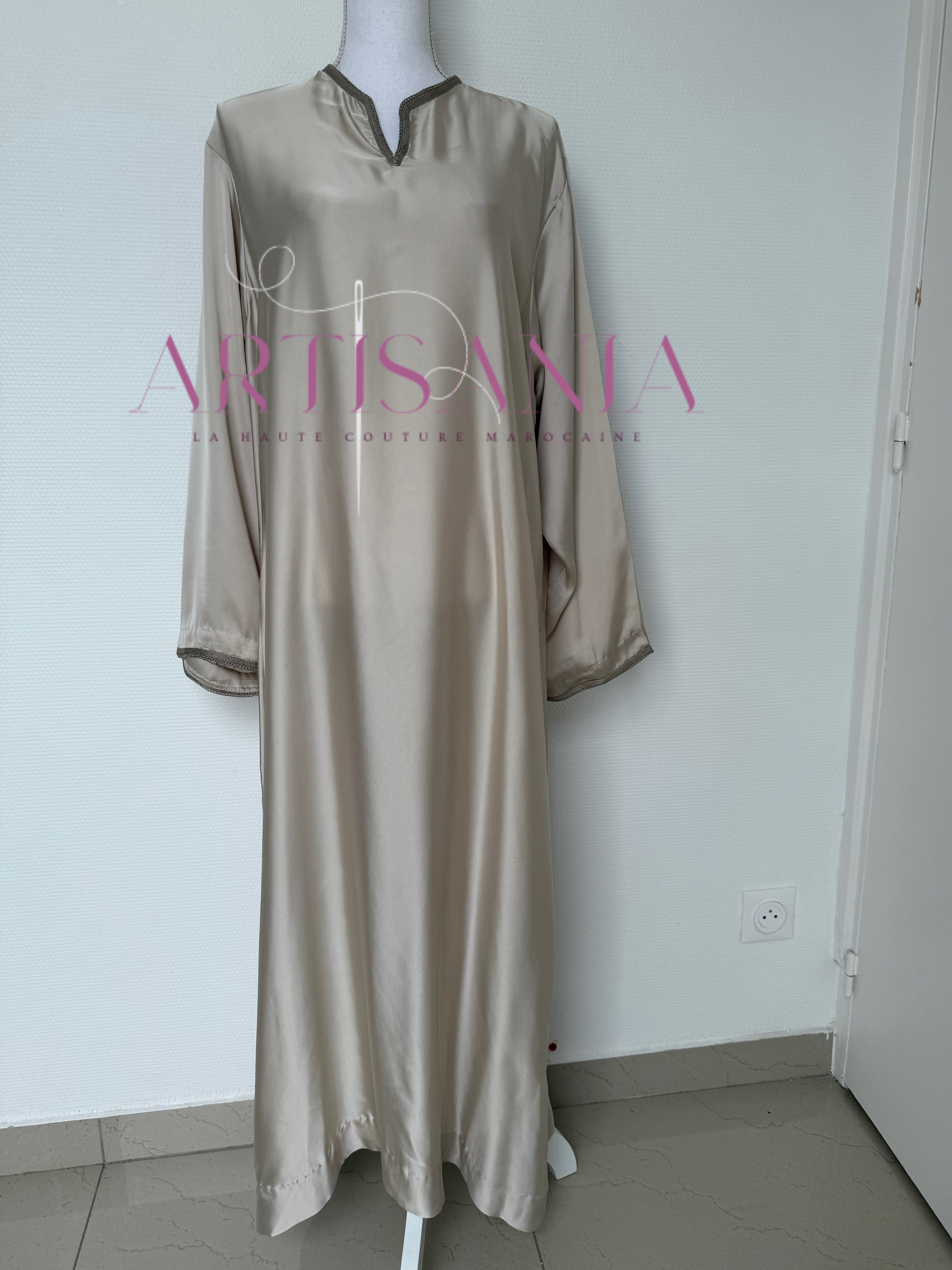 Jelleba marocaine deux pièces - modèle Elya