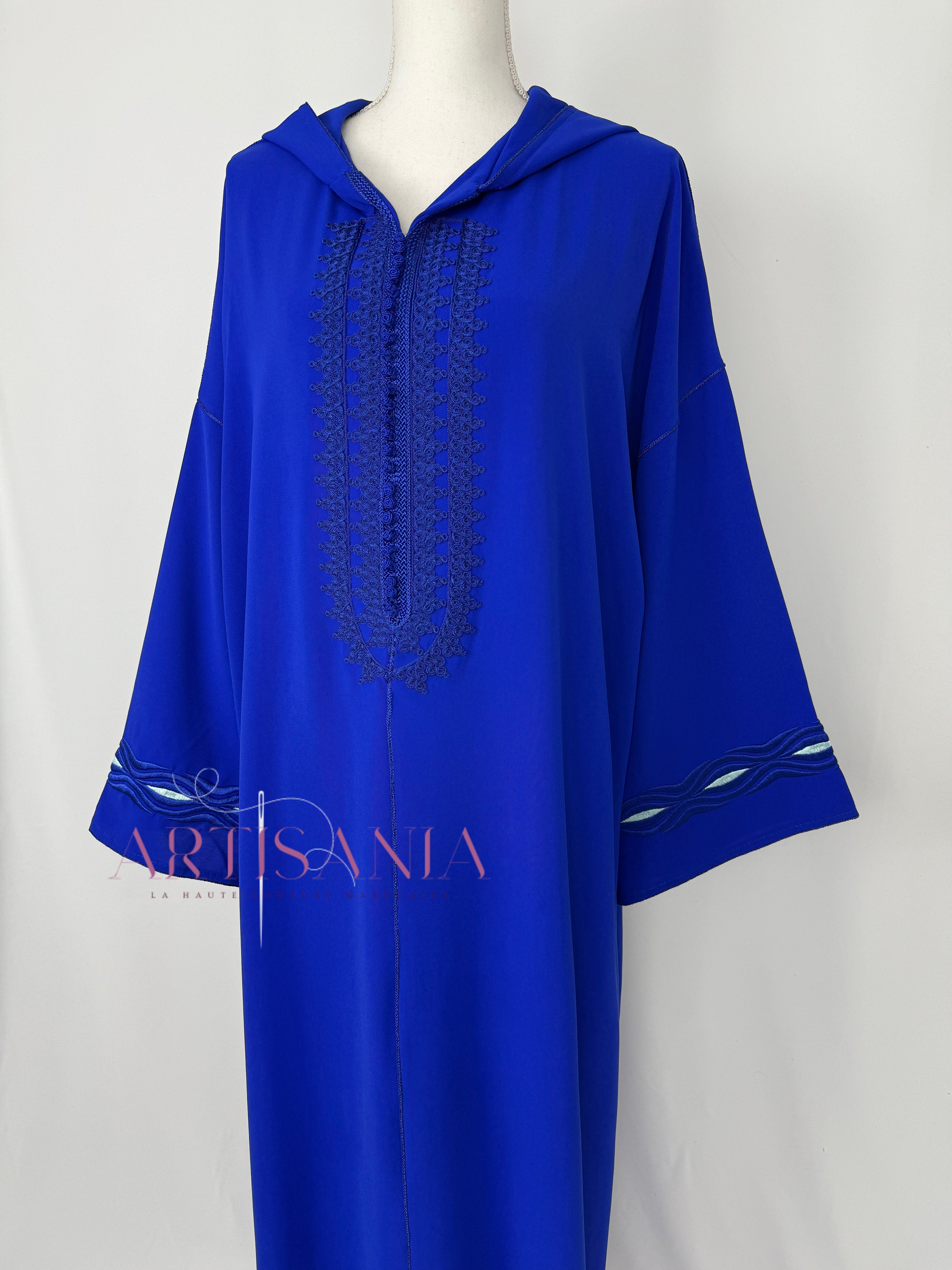 Jellaba marocaine une pièce - modèle Touria