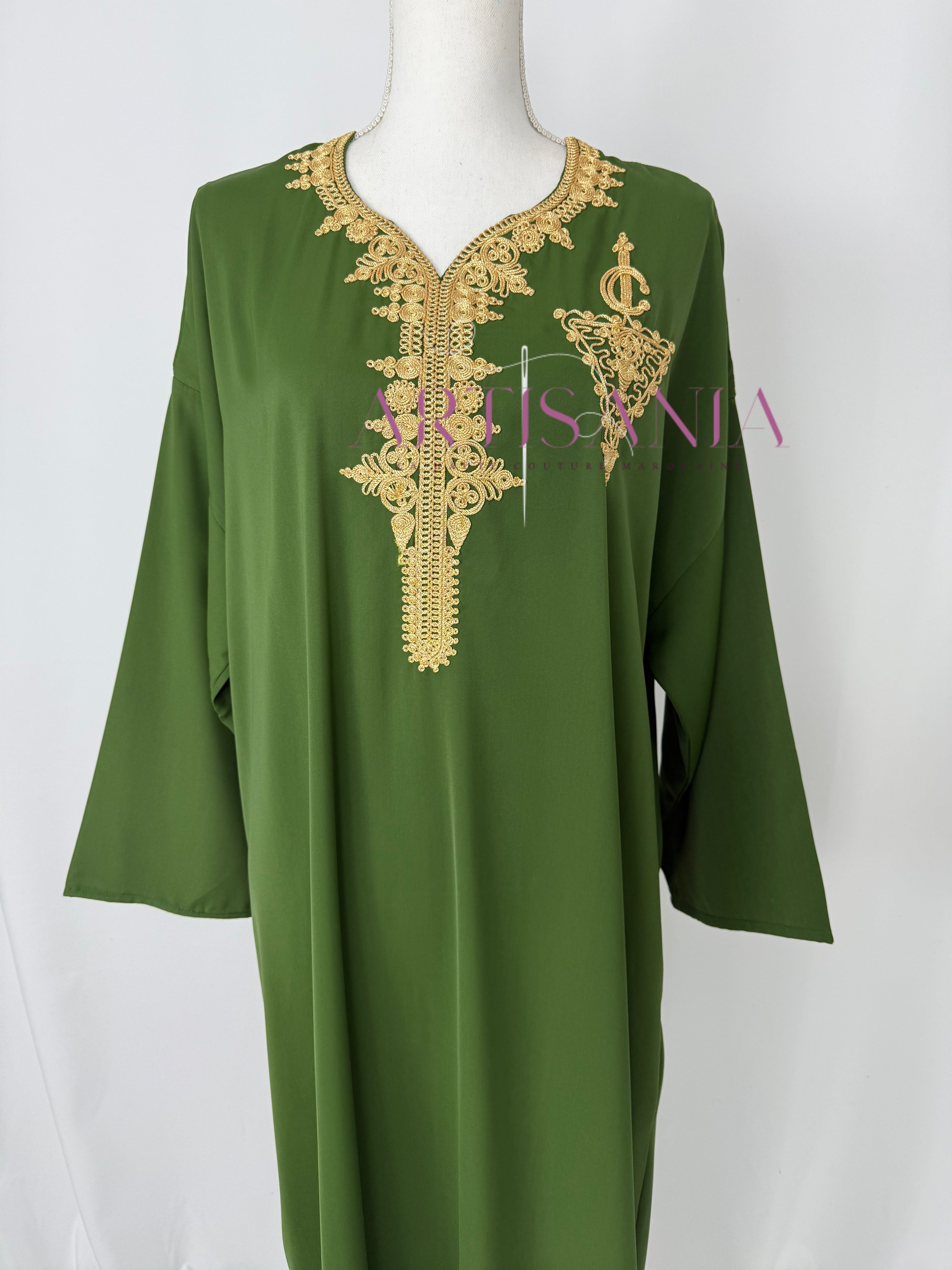 Gandoura Ramadan 2026 - modèle Taza 🌙