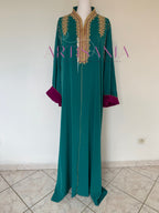 Caftan marocain à petit prix - modèle Romaïssa ✨