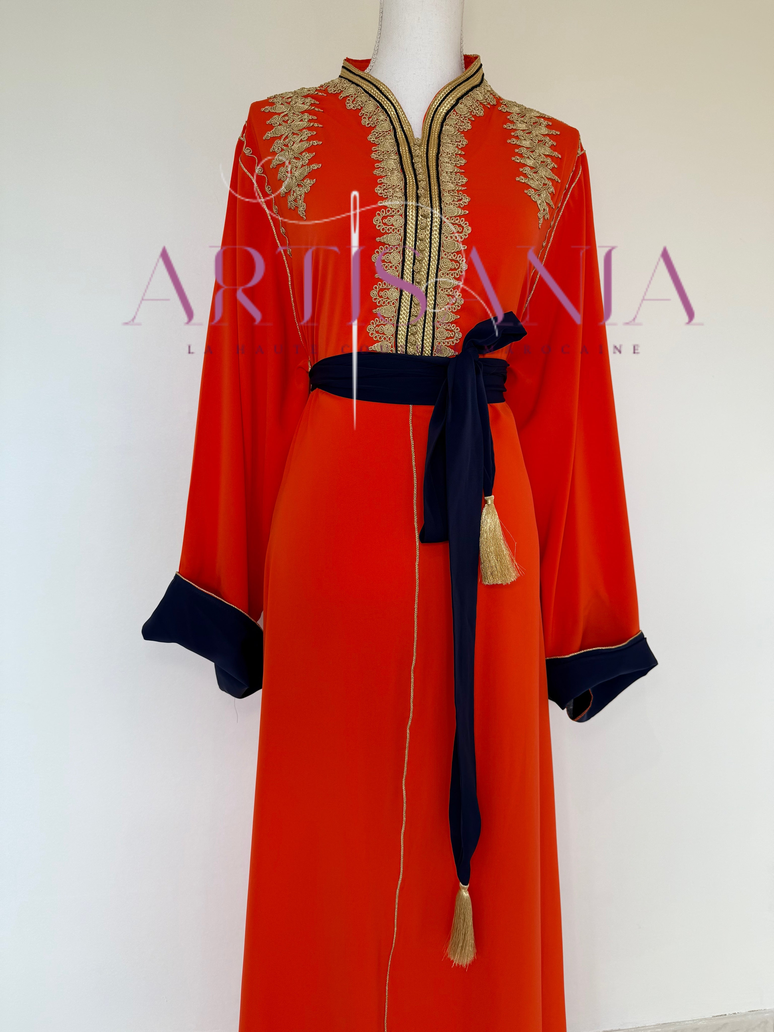 Caftan marocain à petit prix - modèle Romaïssa ✨