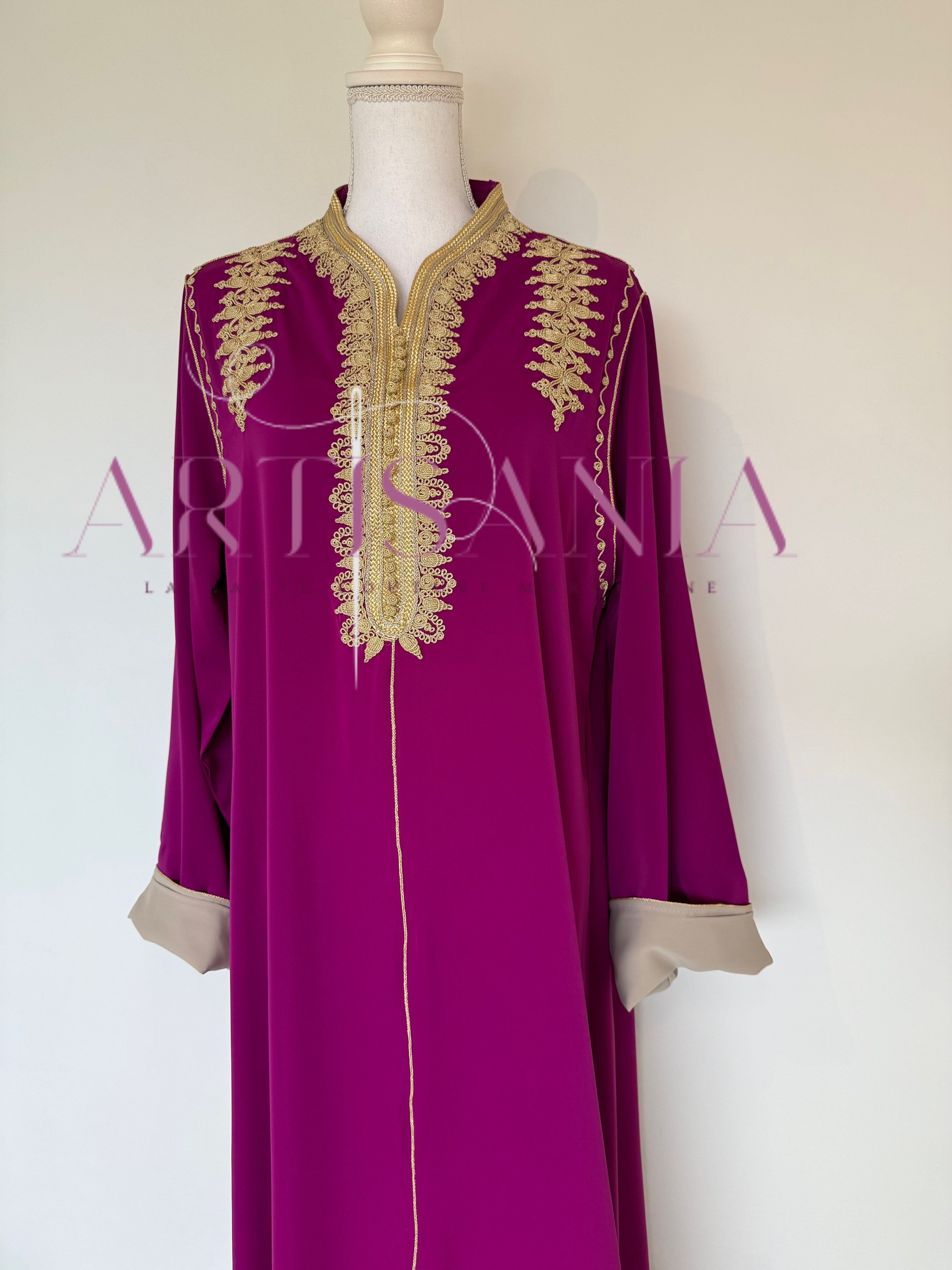 Caftan marocain à petit prix - modèle Romaïssa ✨