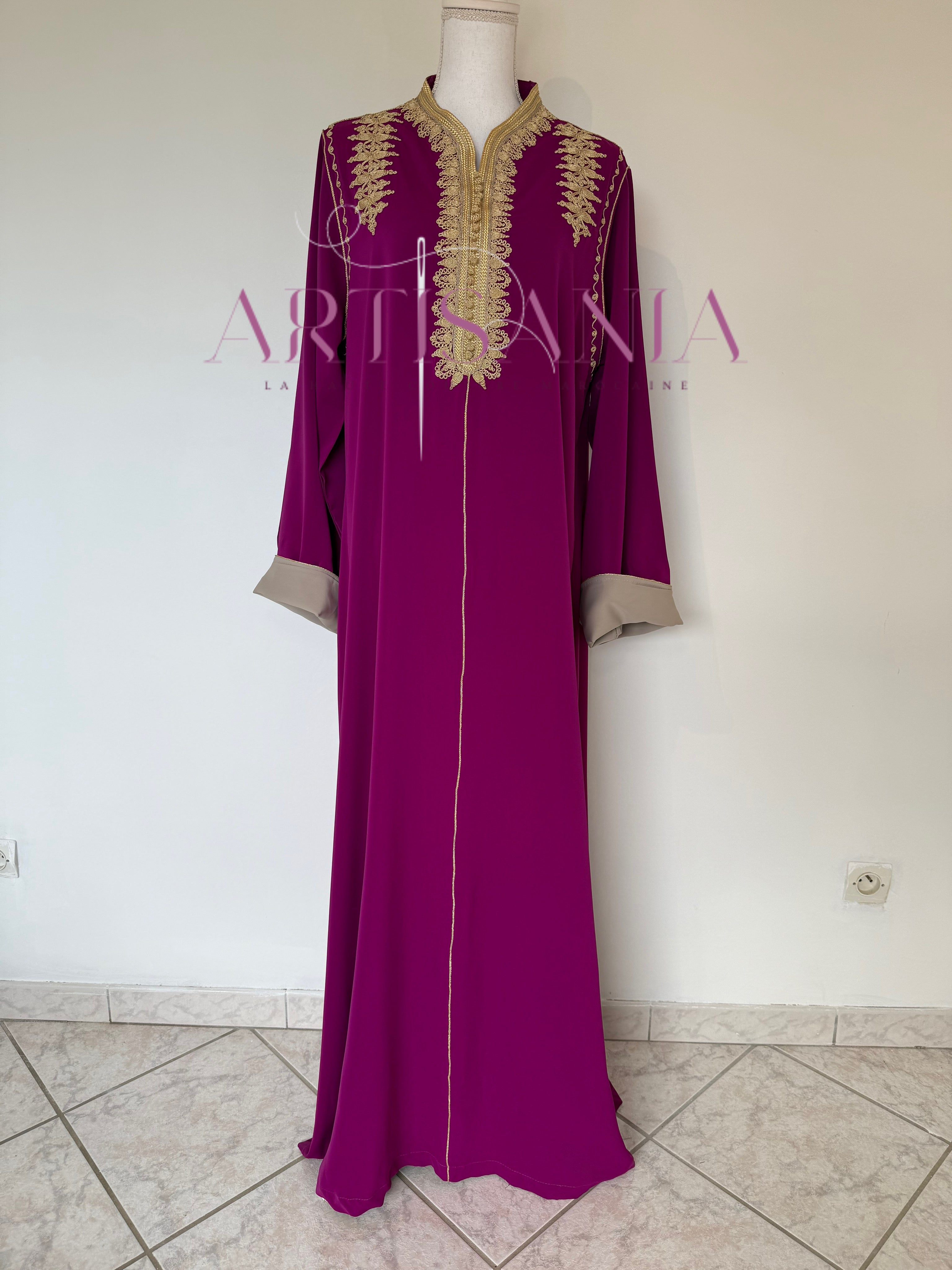 Caftan marocain à petit prix - modèle Romaïssa ✨