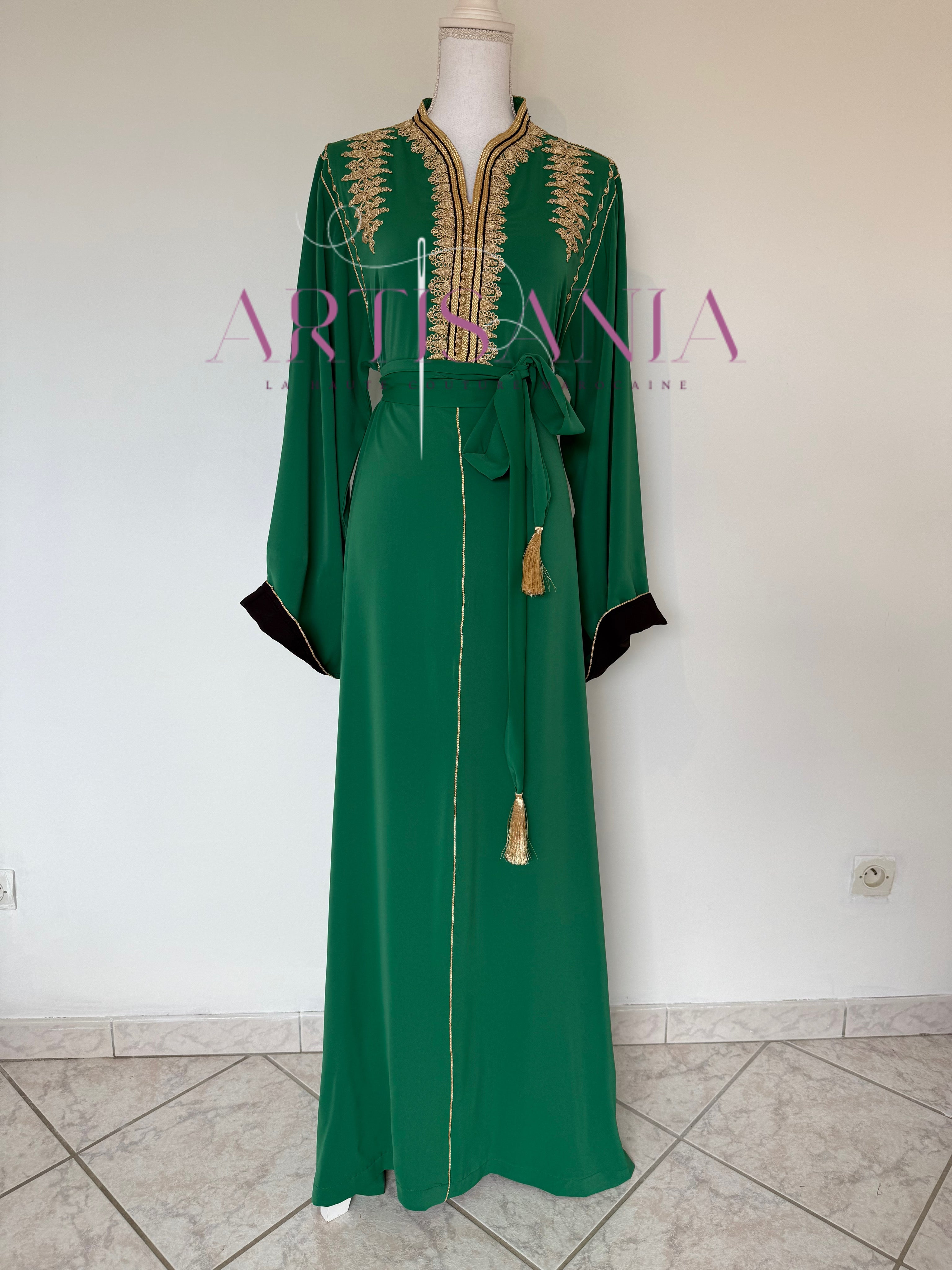 Caftan marocain à petit prix - modèle Romaïssa ✨
