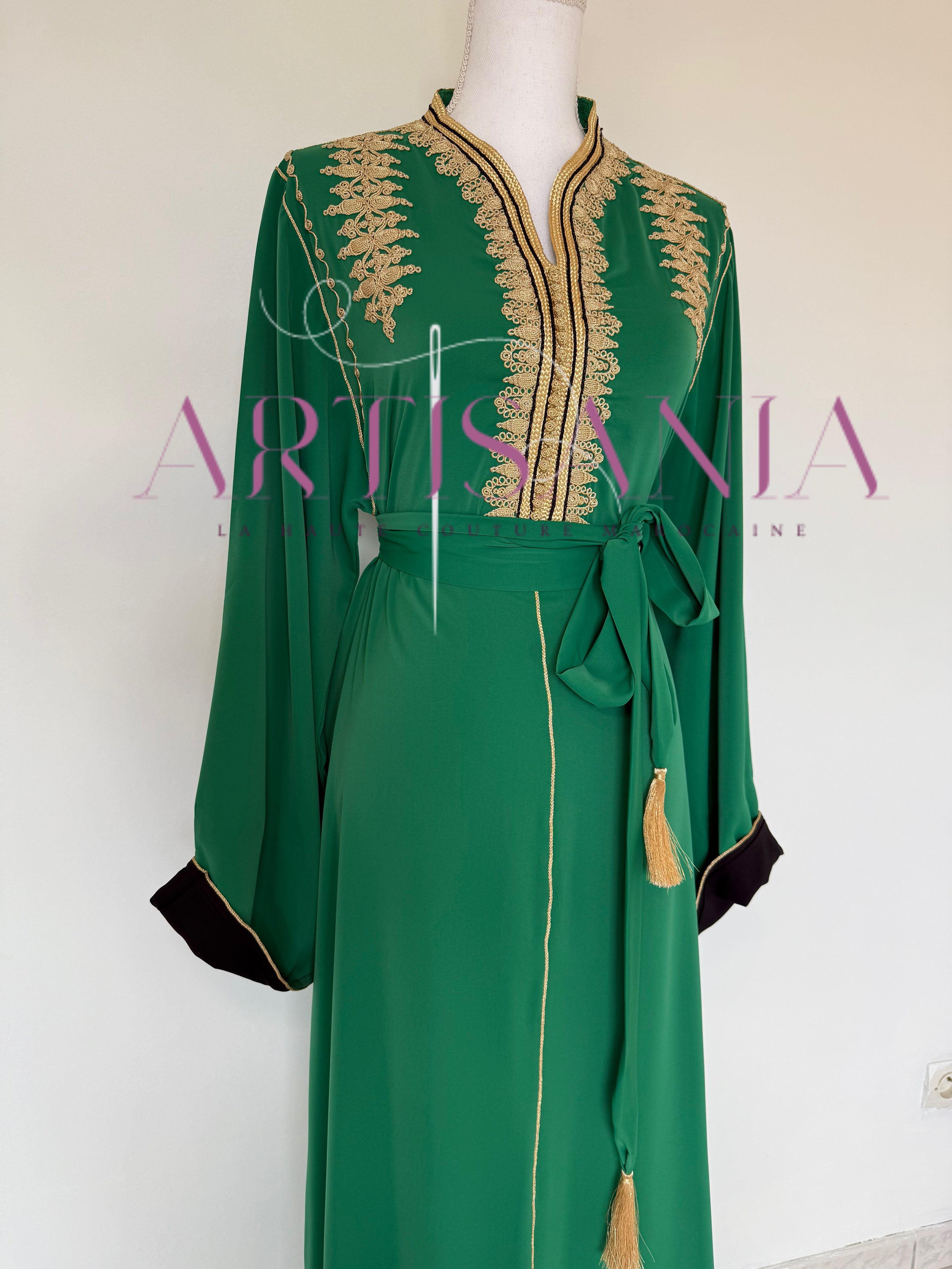 Caftan marocain à petit prix - modèle Romaïssa ✨