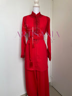 Jabador marocain pour femme couleur unie - modèle Zéla